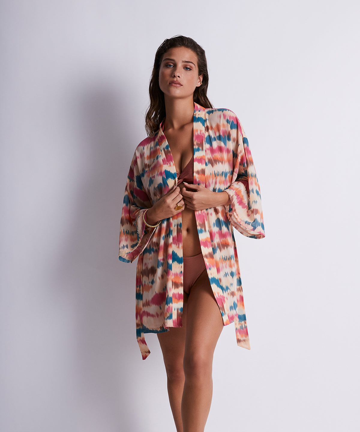 Evening Sand Kimono Seashell