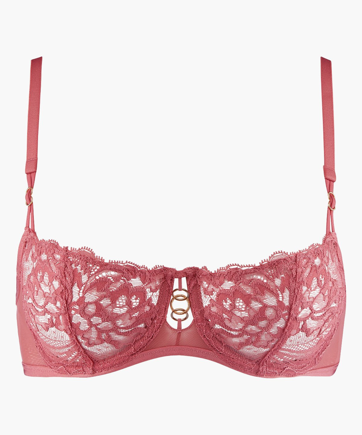 Feeling Myself Soutien-gorge Corbeille avec armatures Rosewood