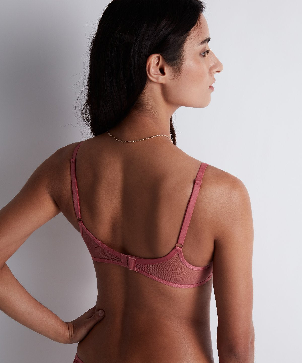 Feeling Myself Soutien-gorge Corbeille avec armatures Rosewood