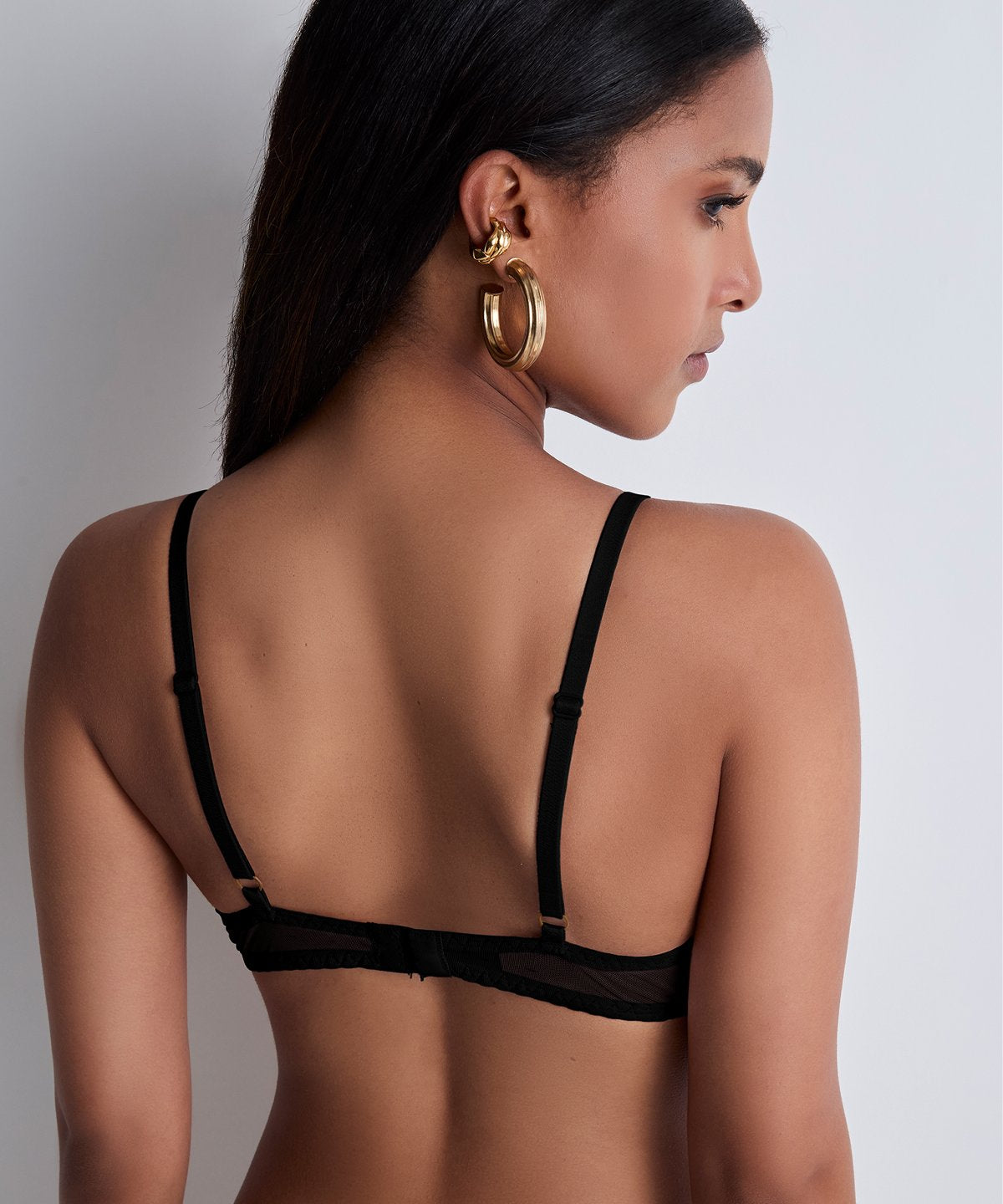 Into The Groove Soutien-gorge Plunge foulard Black