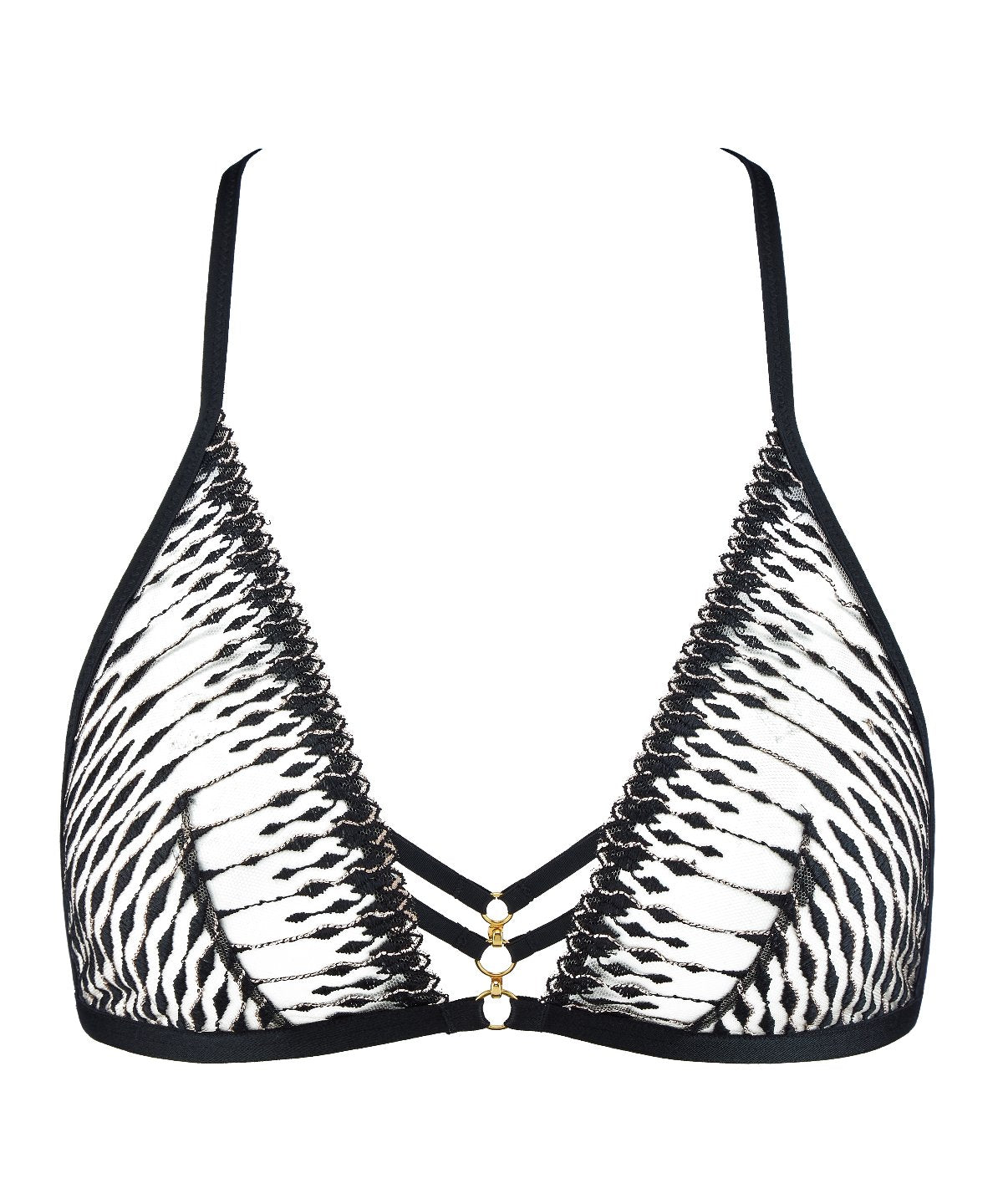 Voodoo Kiss Soutien-gorge Triangle bralette Millenium Black