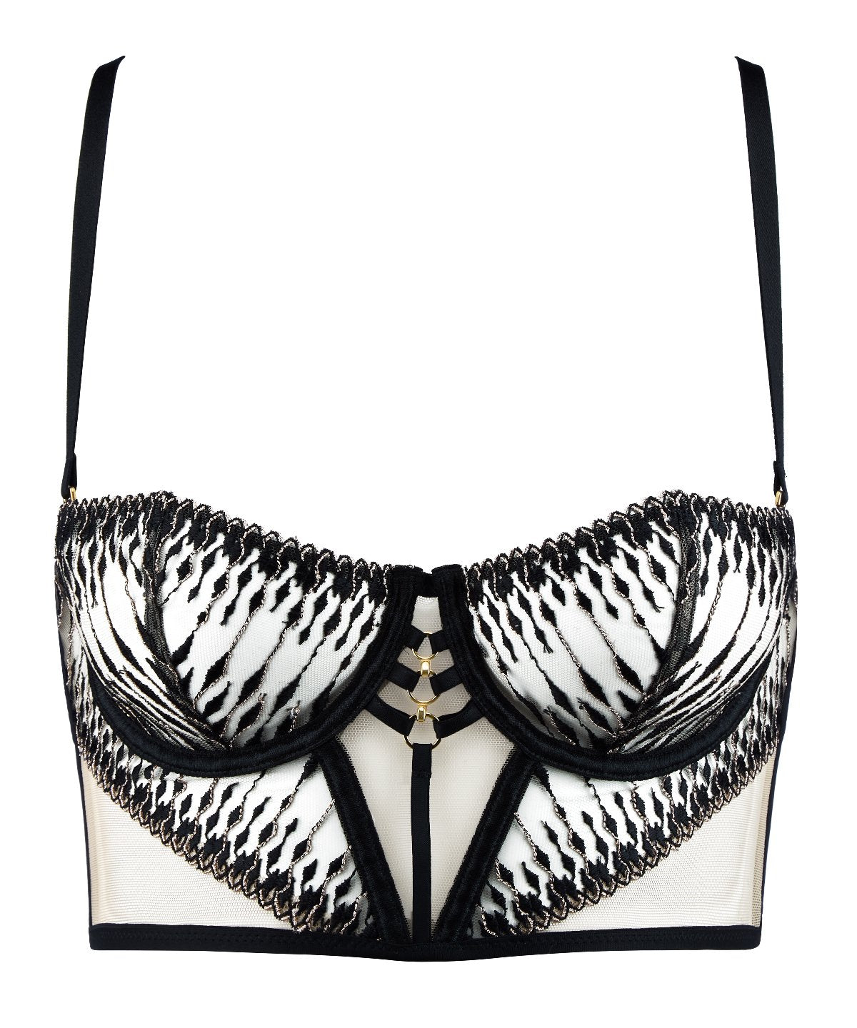 Voodoo Kiss Bustier Millenium Black