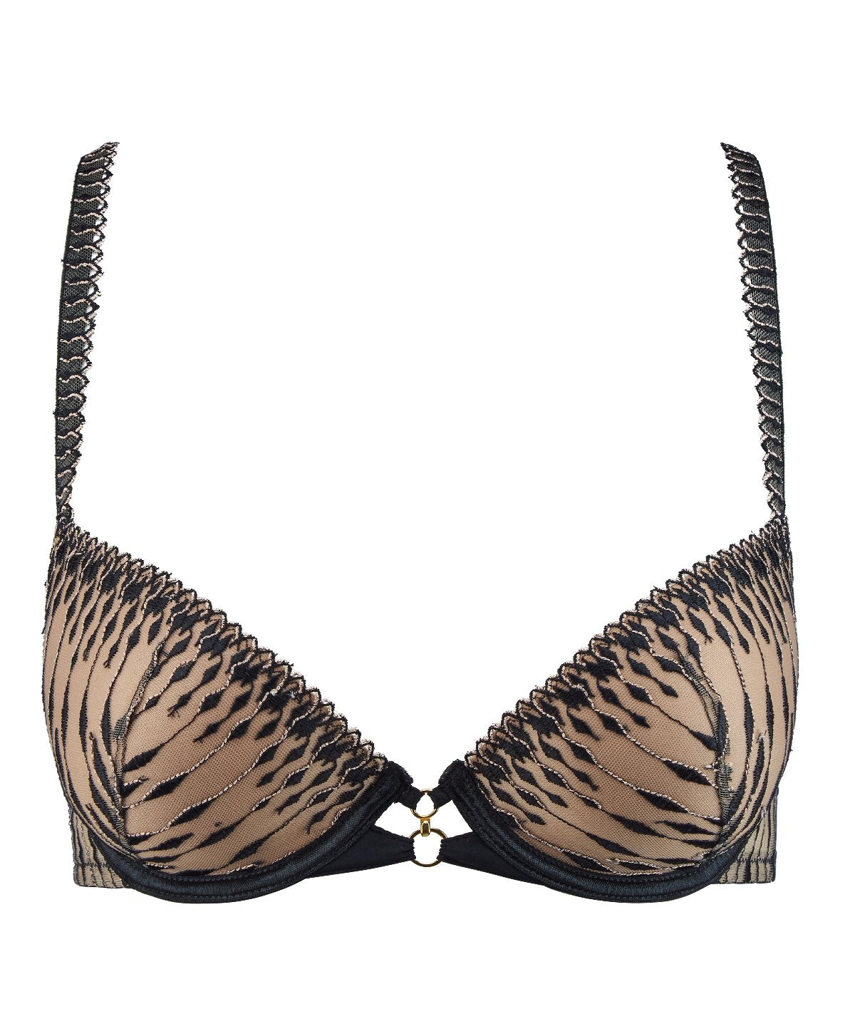 Voodoo Kiss Soutien-gorge Push-up coques Millenium Black