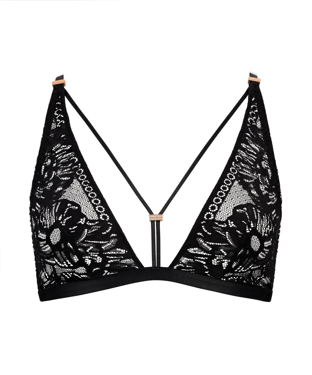 Love Soul Soutien-gorge Triangle bralette Black