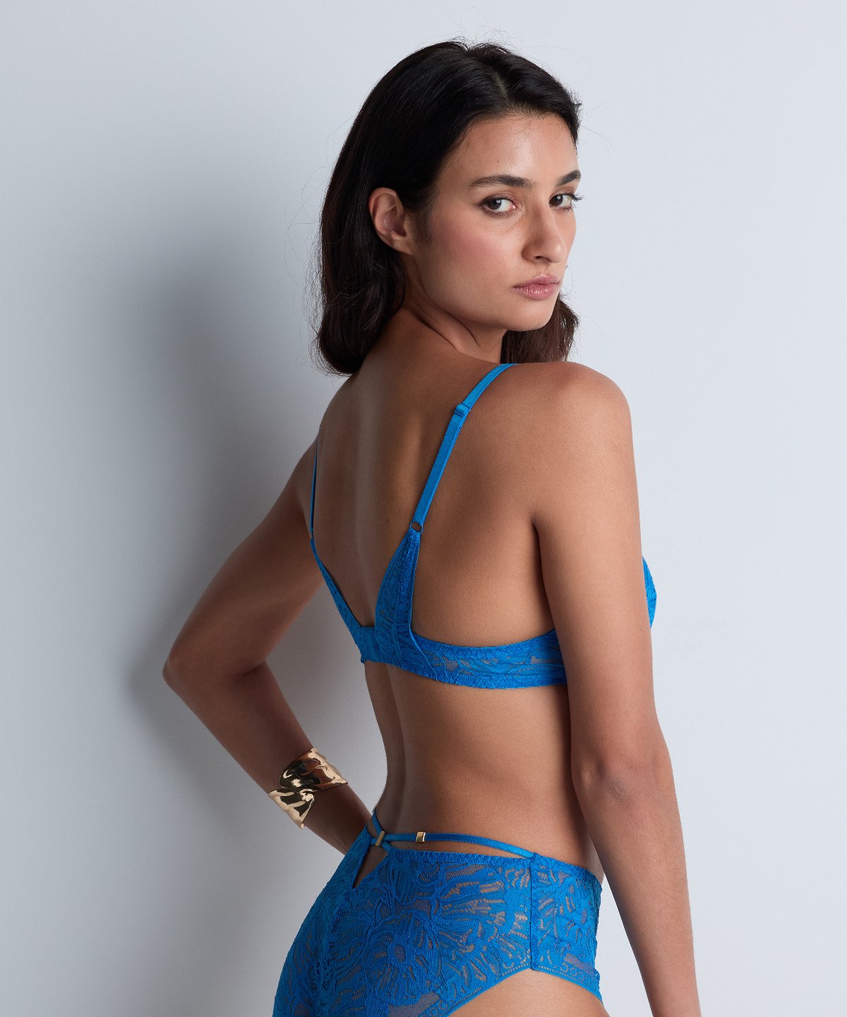 Love Soul Culotte taille haute Azure