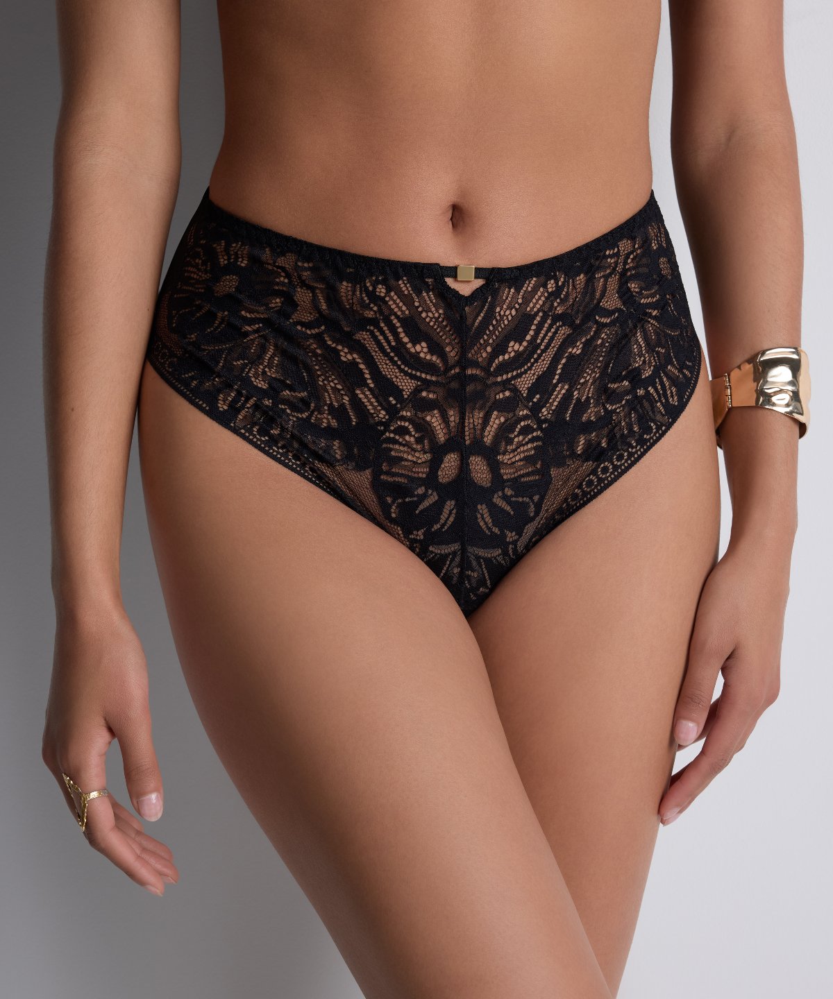 Love Soul Culotte taille haute Black