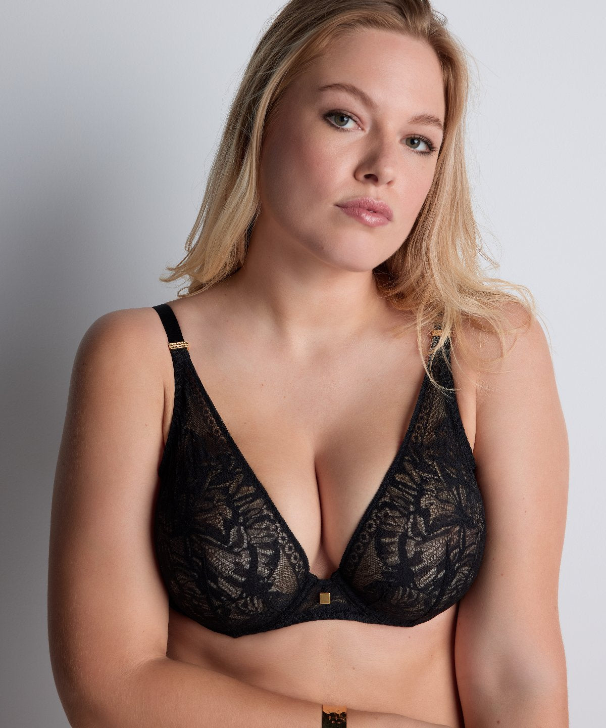 Love Soul Soutien-gorge Triangle avec armatures Black