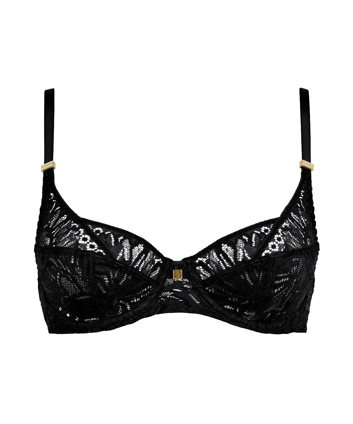 Love Soul Soutien-gorge Emboîtant Foulard Black