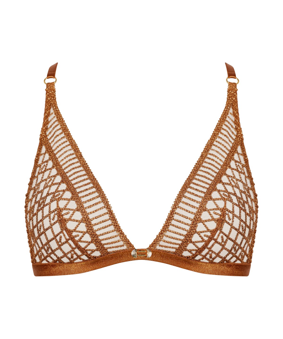 Stardust Dream Soutien-gorge Triangle bralette Amber Gold