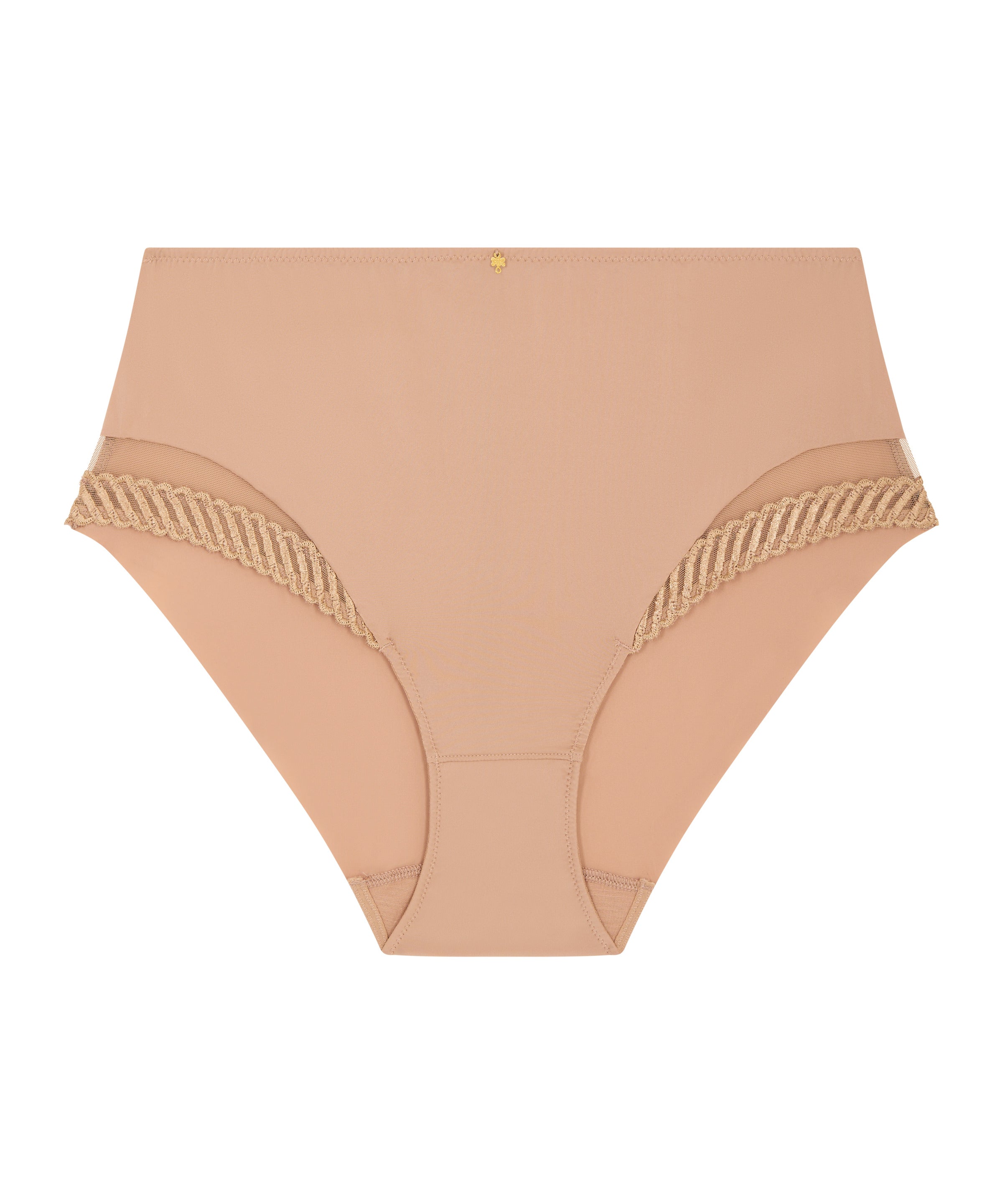 Sheer Emotion Culotte taille haute Sand