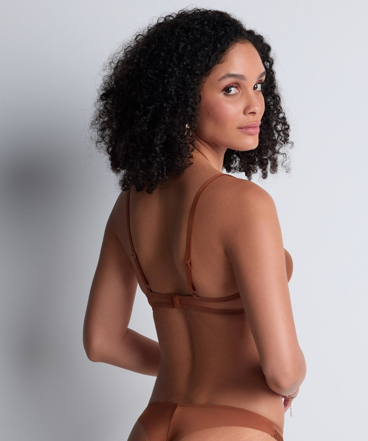 Sheer Emotion Soutien-gorge Triangle avec armatures Honey