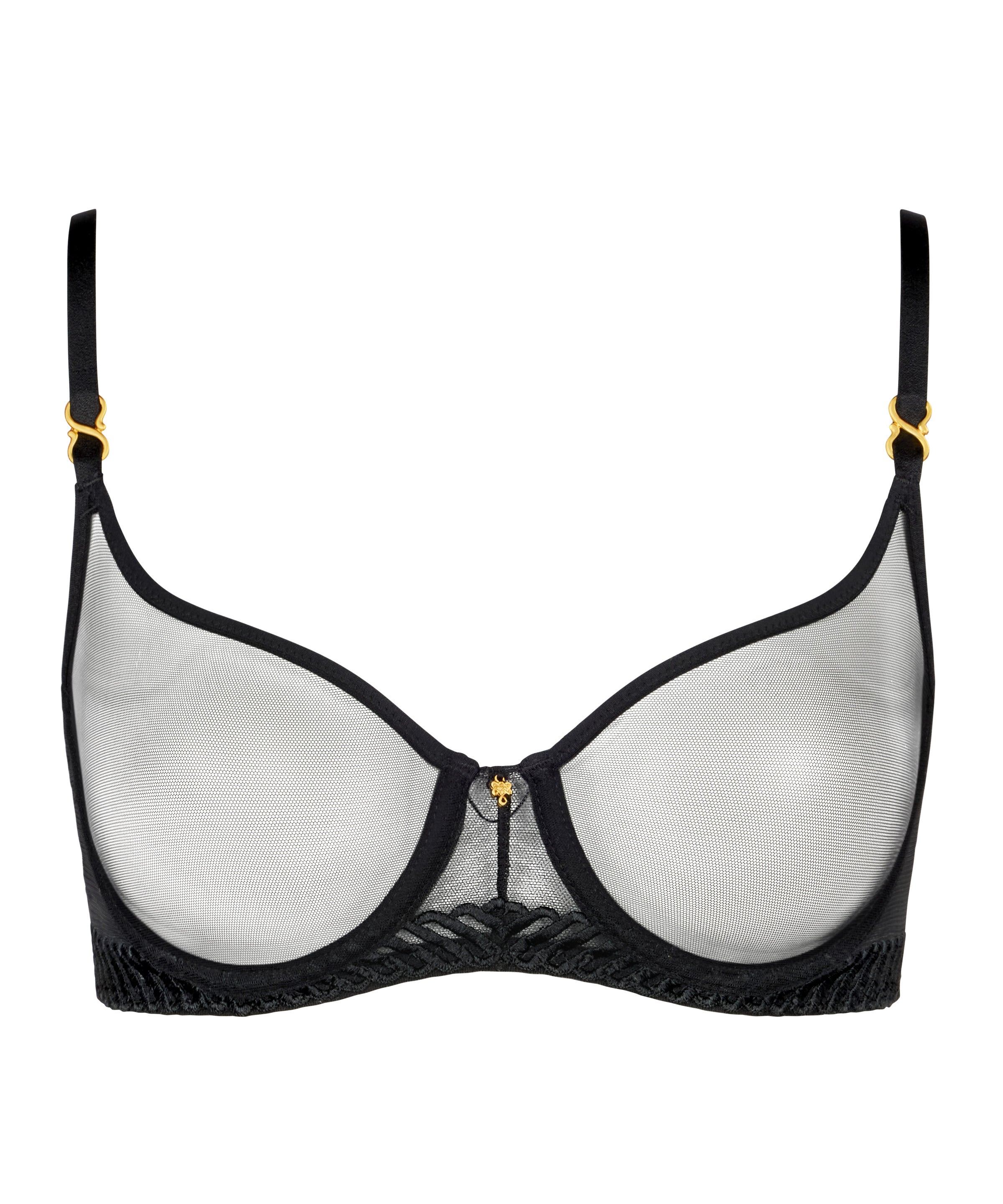 Sheer Emotion Soutien-gorge Corbeille avec armatures Black