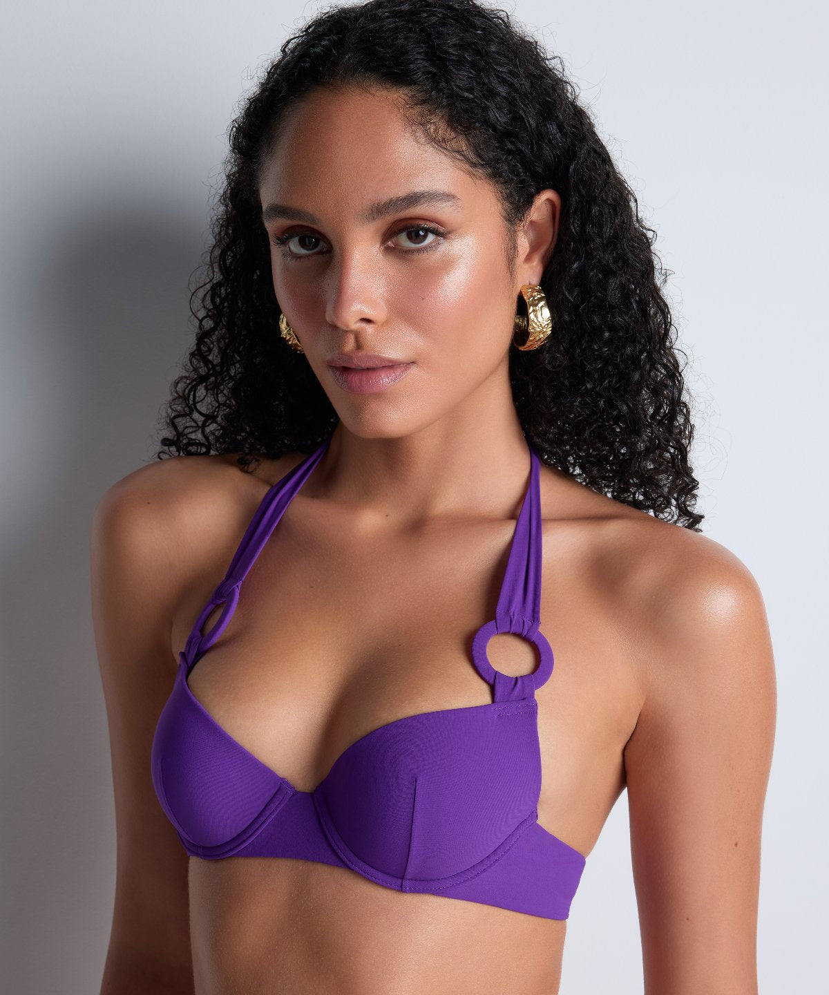 Summer Essence Haut de maillot de bain Push-up coques Amethyst