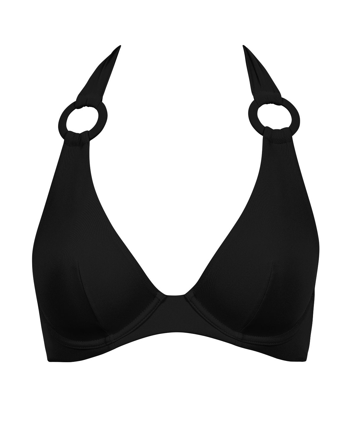 Summer Essence Haut de maillot de bain Triangle avec armatures Black