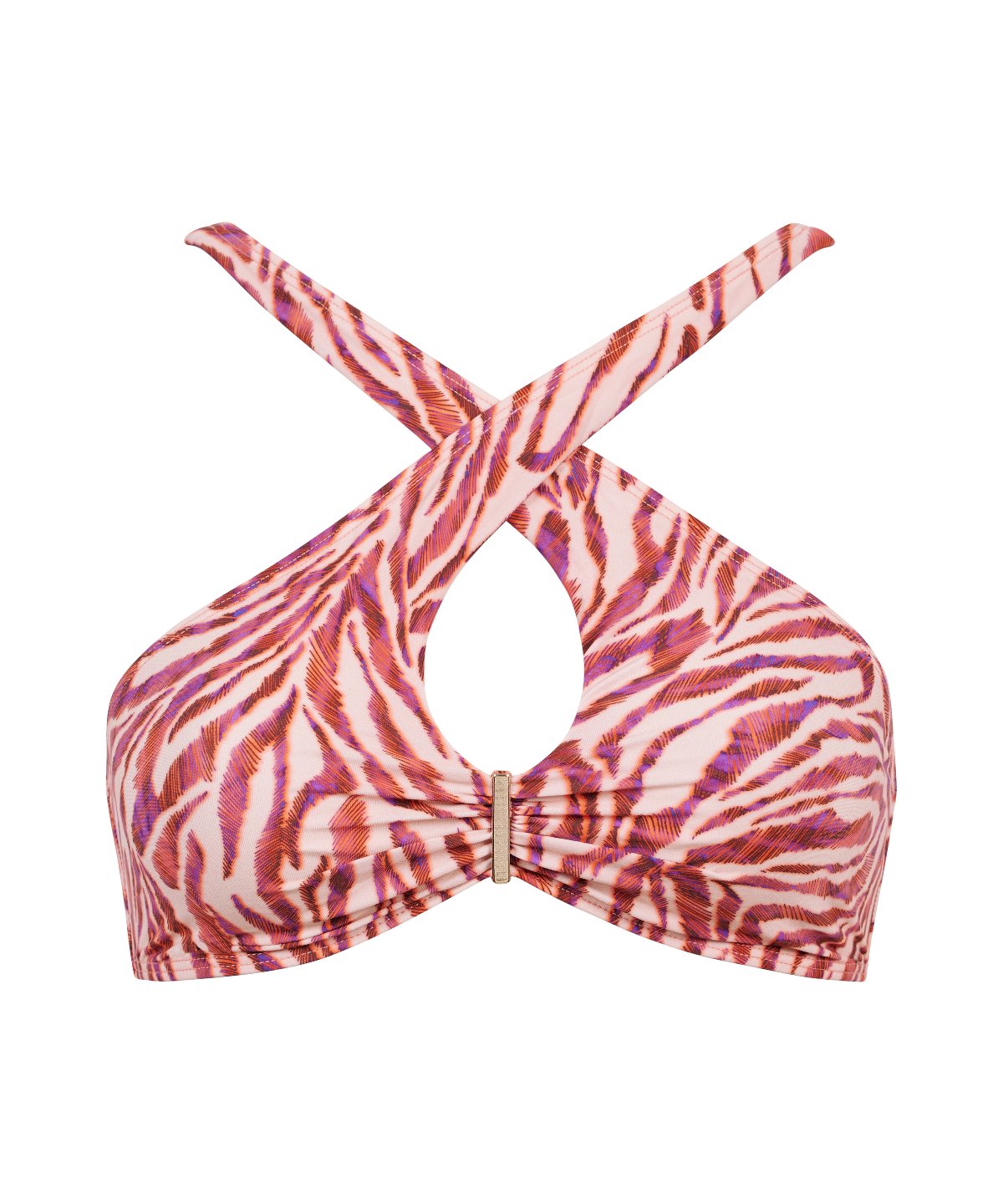 Feline Energy Haut de maillot de bain Brassière Pink Tiger