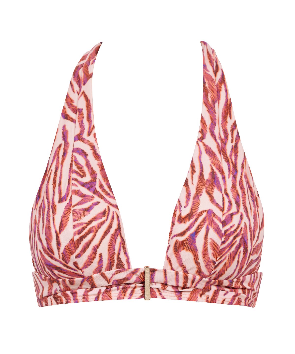 Feline Energy Haut de maillot de bain Triangle Pink Tiger