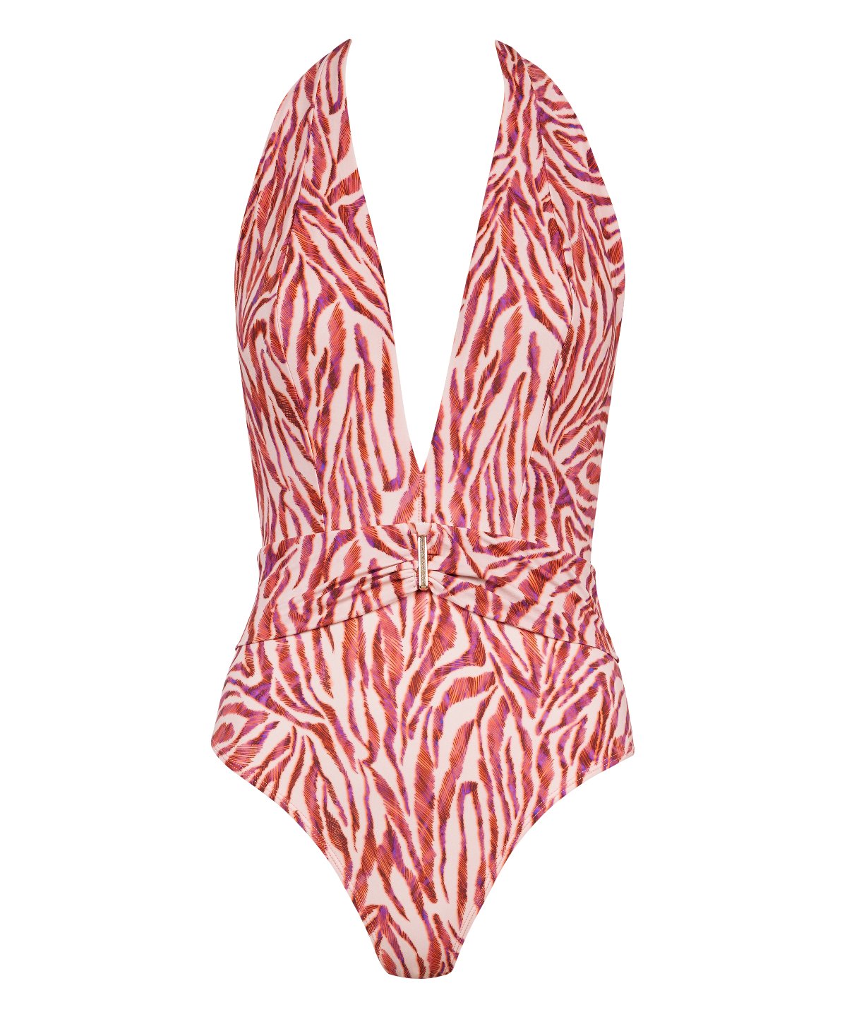 Feline Energy Maillot de bain une pièce Pink Tiger