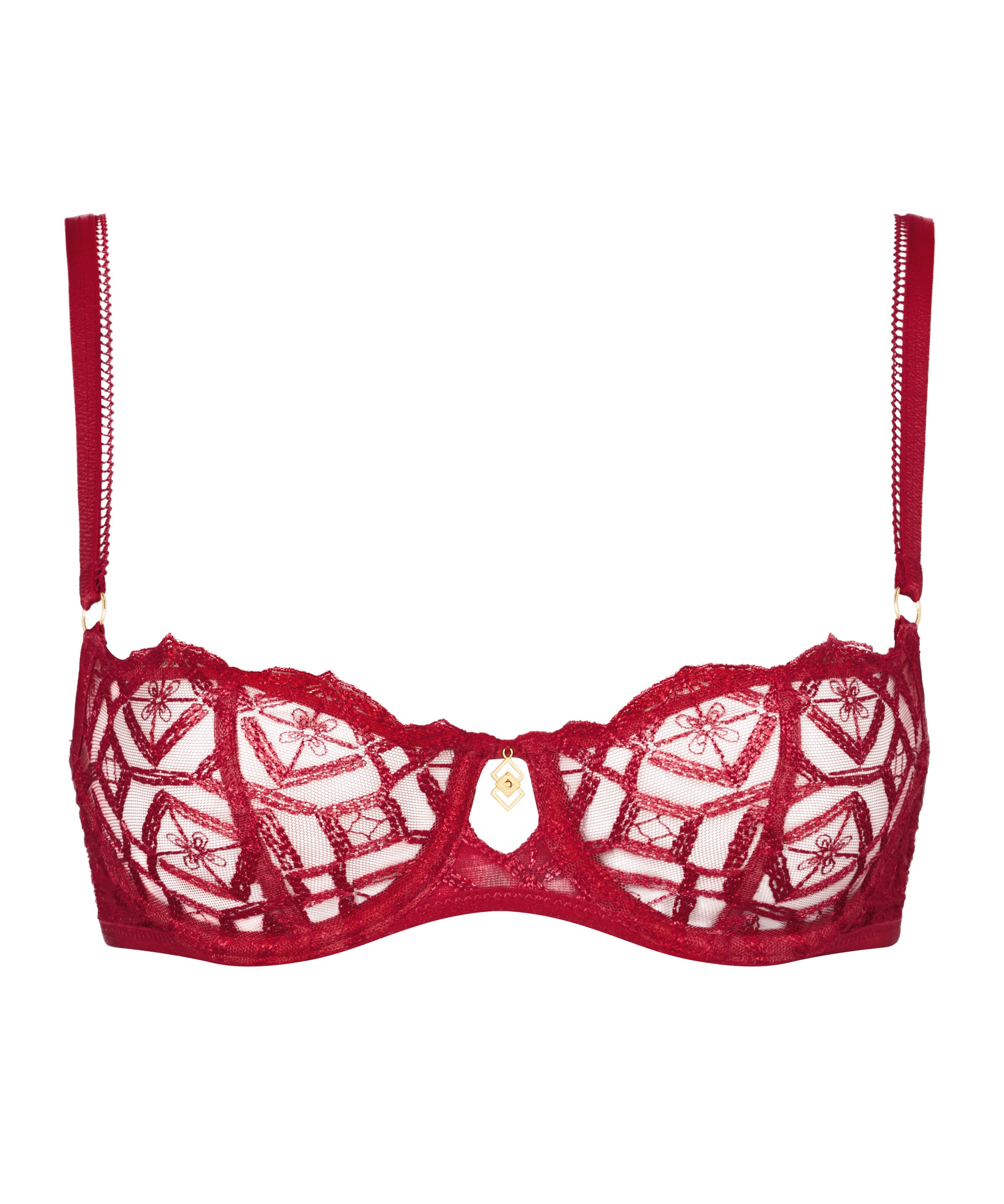 Sense of Illusion Soutien-gorge Corbeille avec armatures Red Berry