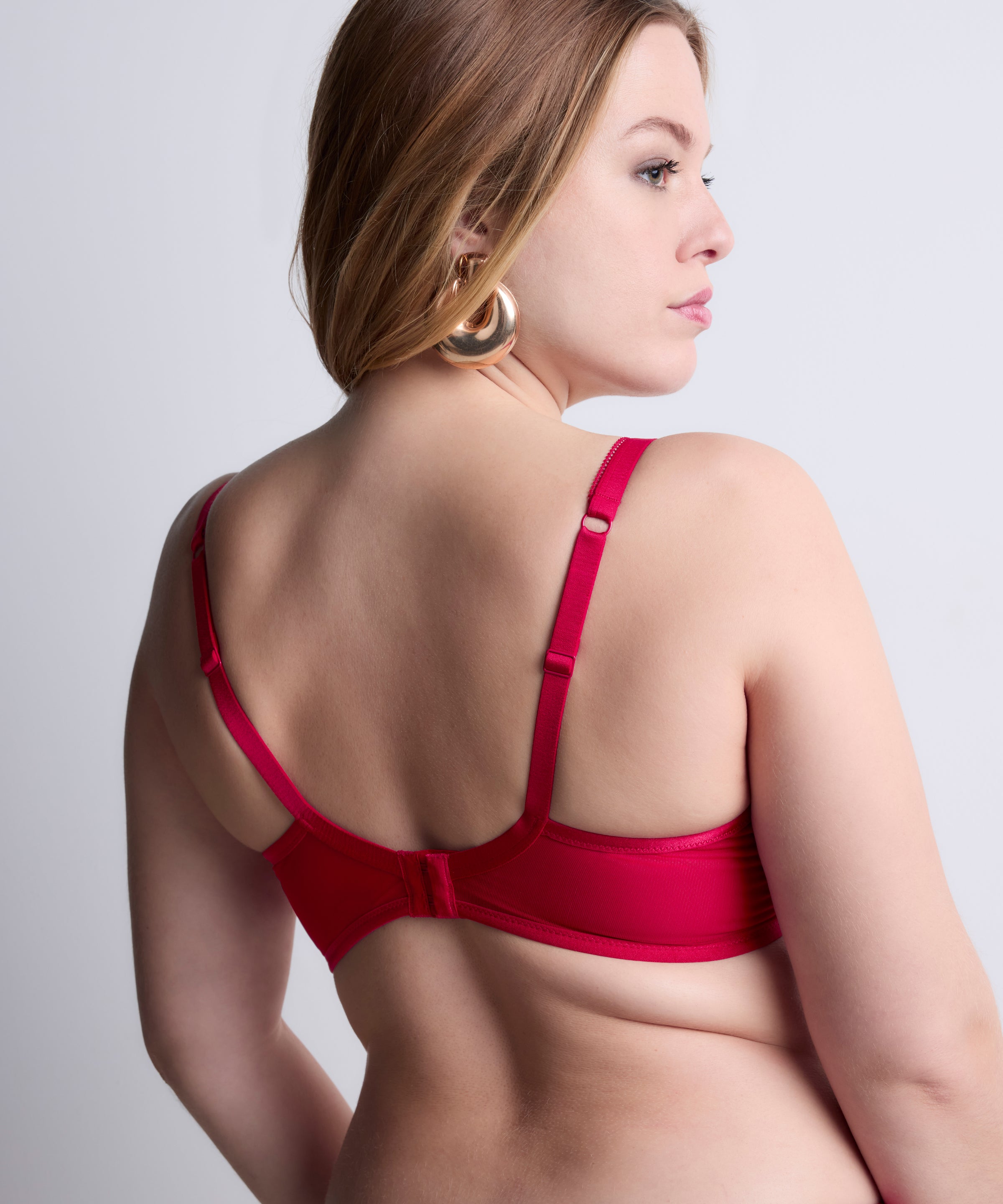 Sense of Illusion Soutien-gorge Emboîtant Foulard Red Berry