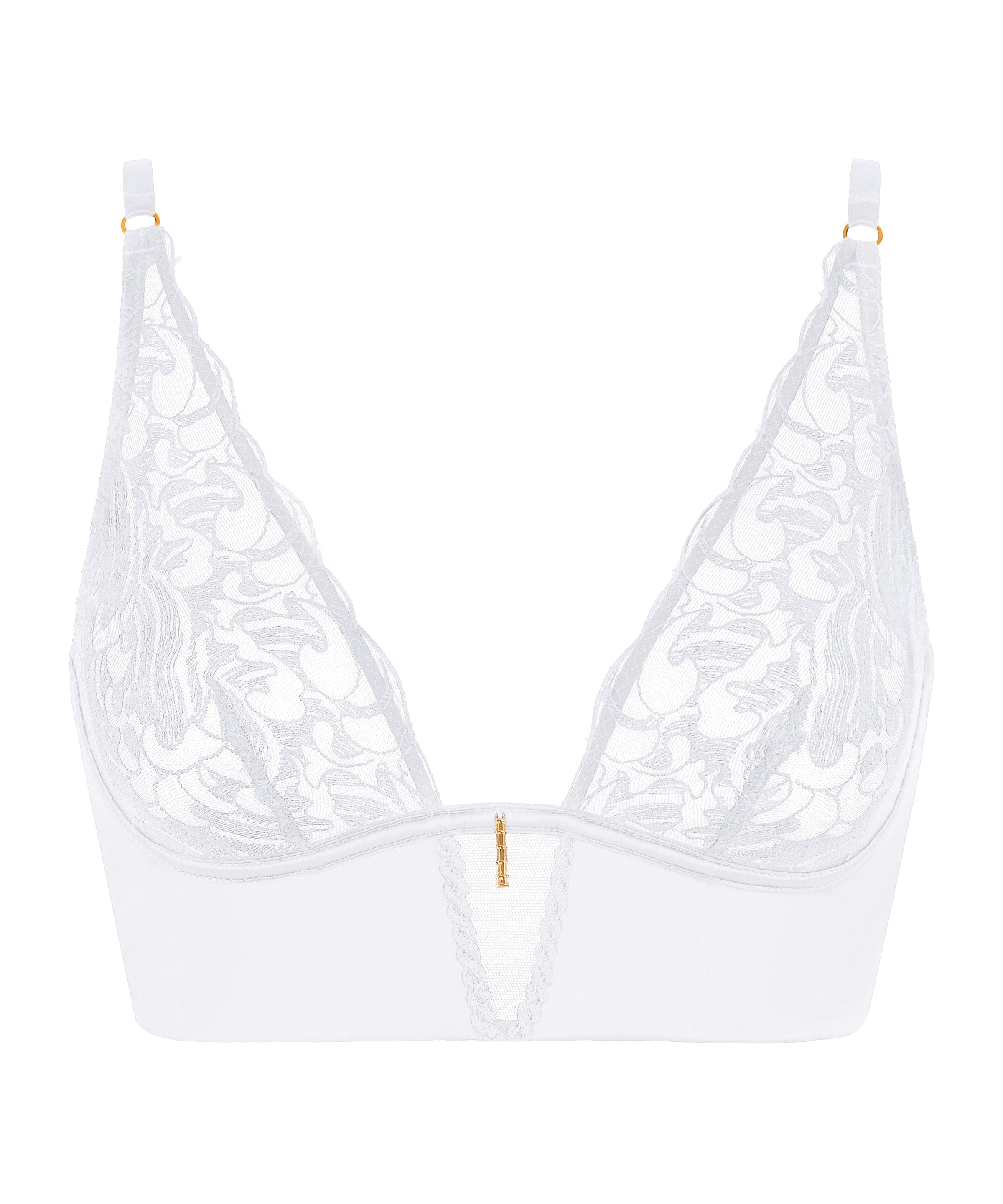 Satin Memories Soutien-gorge Triangle bralette Artic Blue