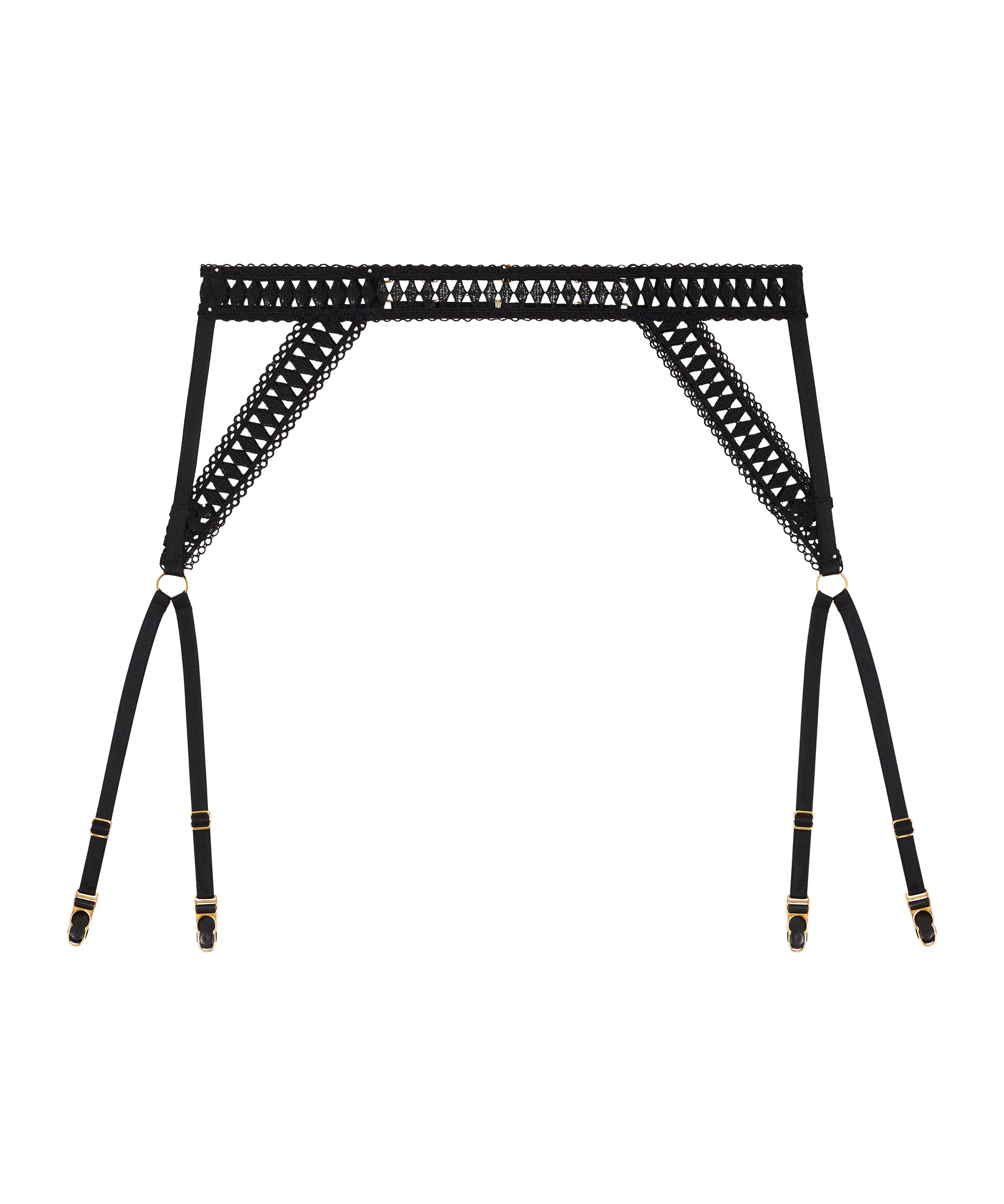 After Hours Porte-jarretelles Black