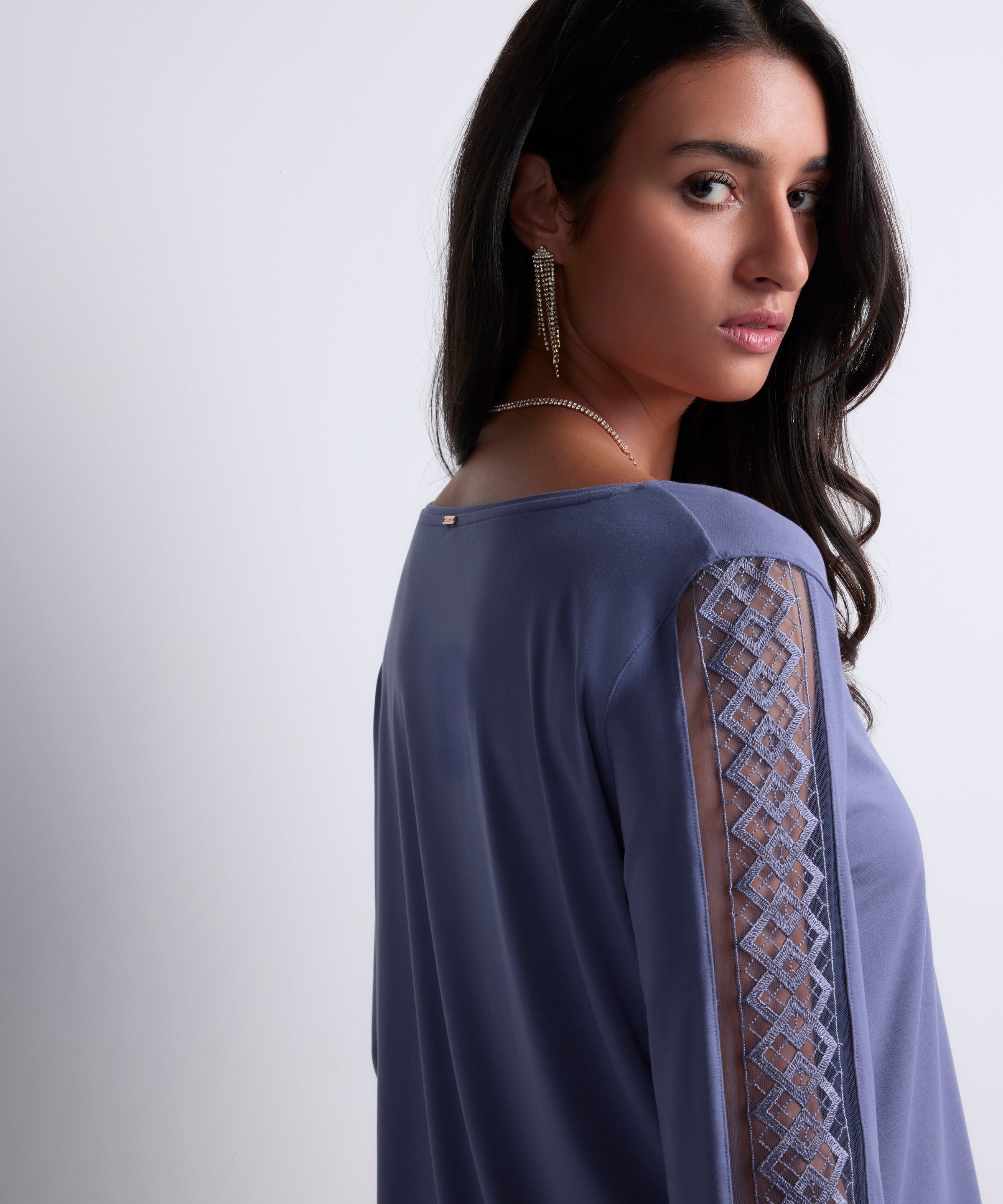 Sweet Obsession Top manches longues Denim