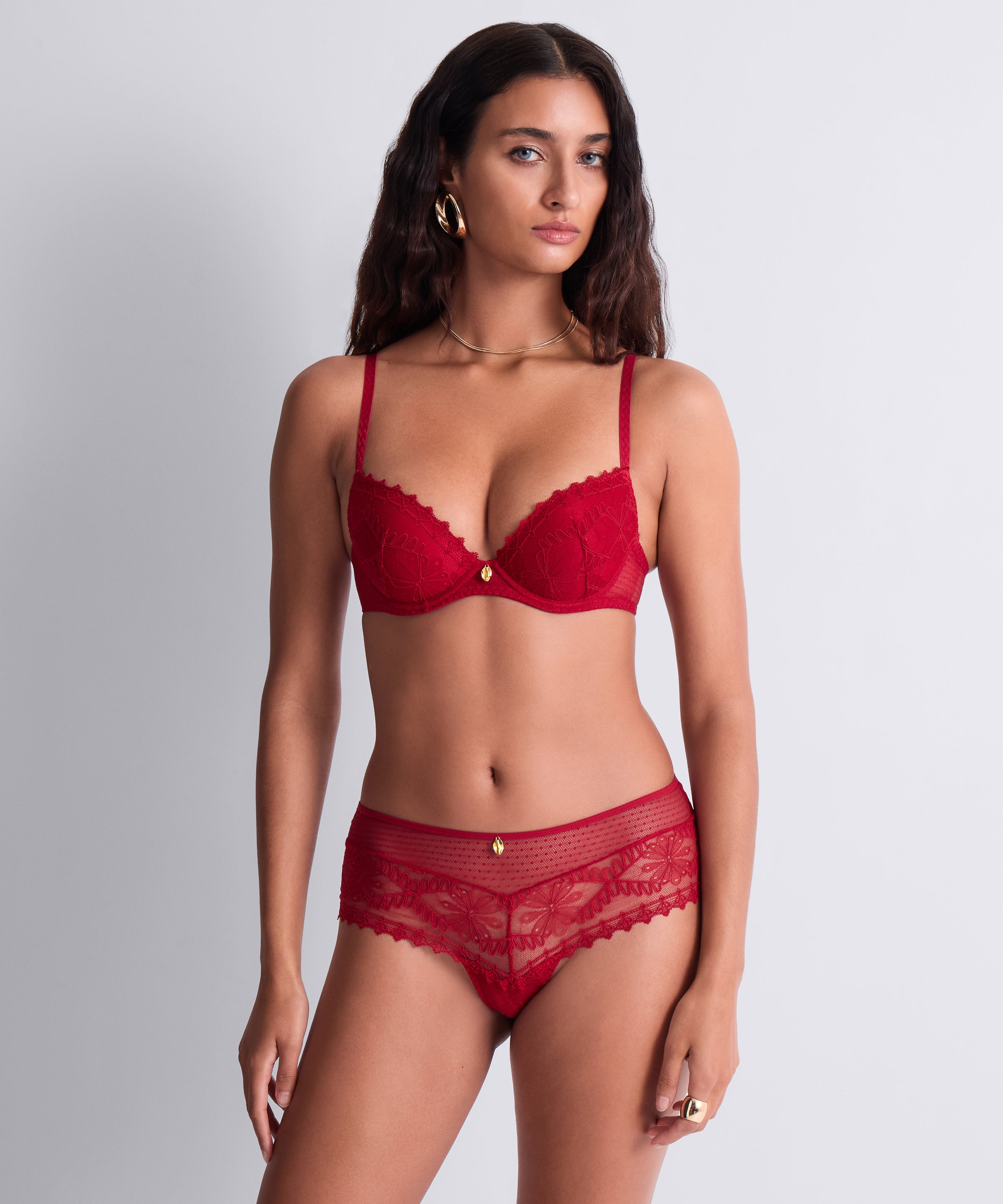 Mystery of Love Soutien-gorge Push-up coques Cherry
