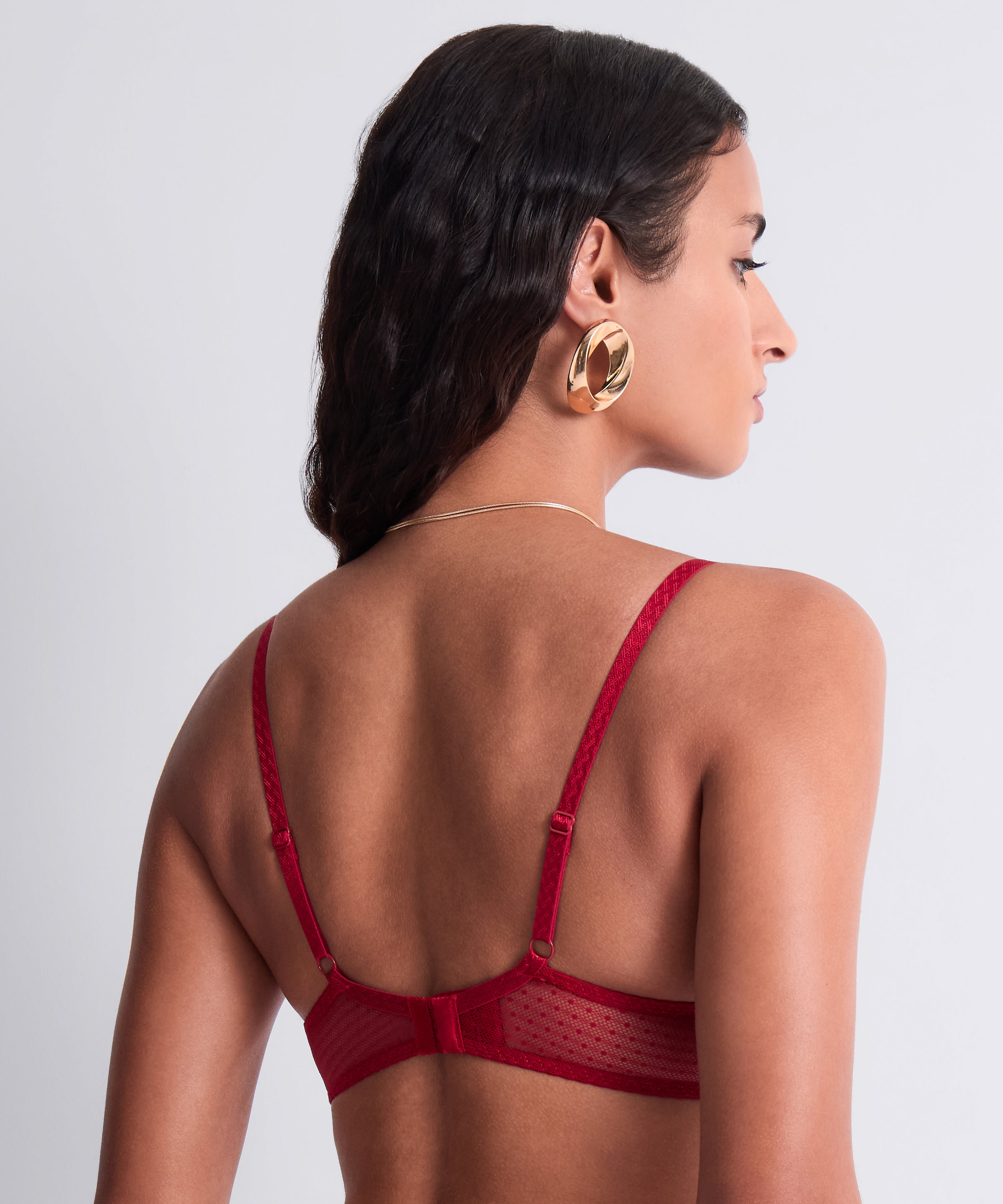 Mystery of Love Soutien-gorge Emboîtant Foulard Cherry