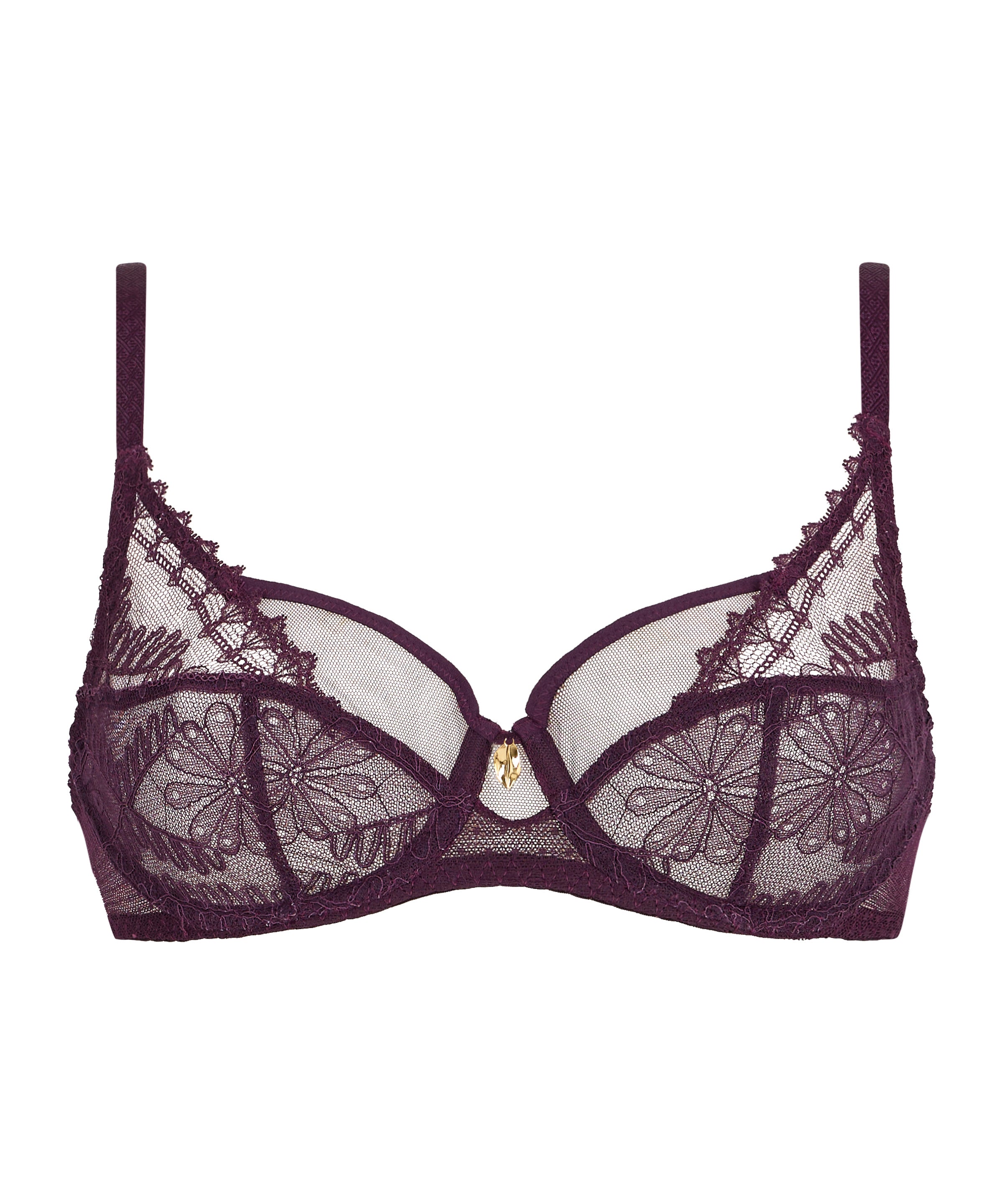 Mystery of Love Soutien-gorge Emboîtant Foulard Plume