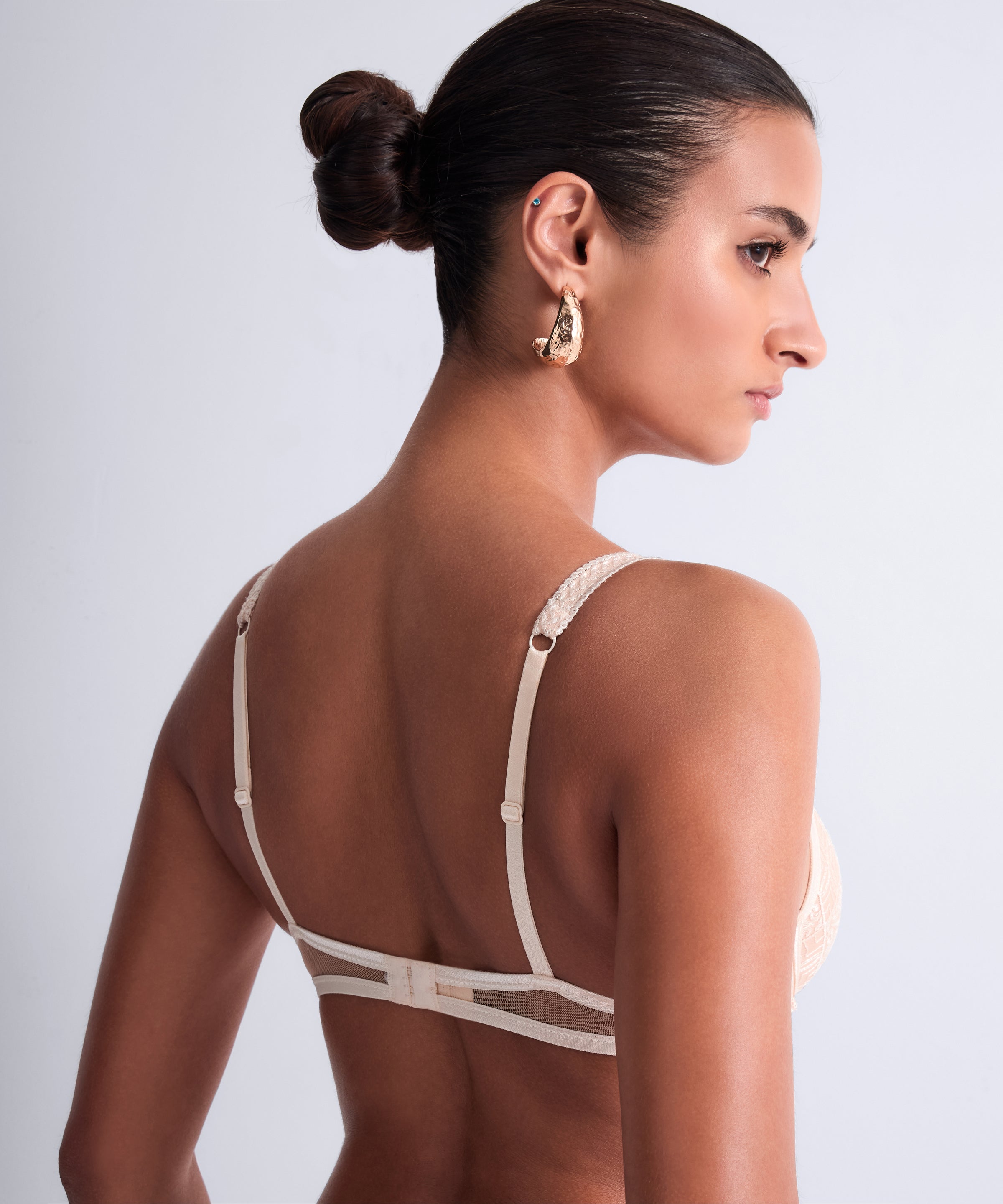 Iconic Calypso Soutien-gorge Push-up coques Dune