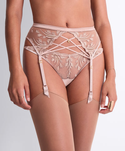 Cosmic Romance Porte-jarretelles Sand Rose