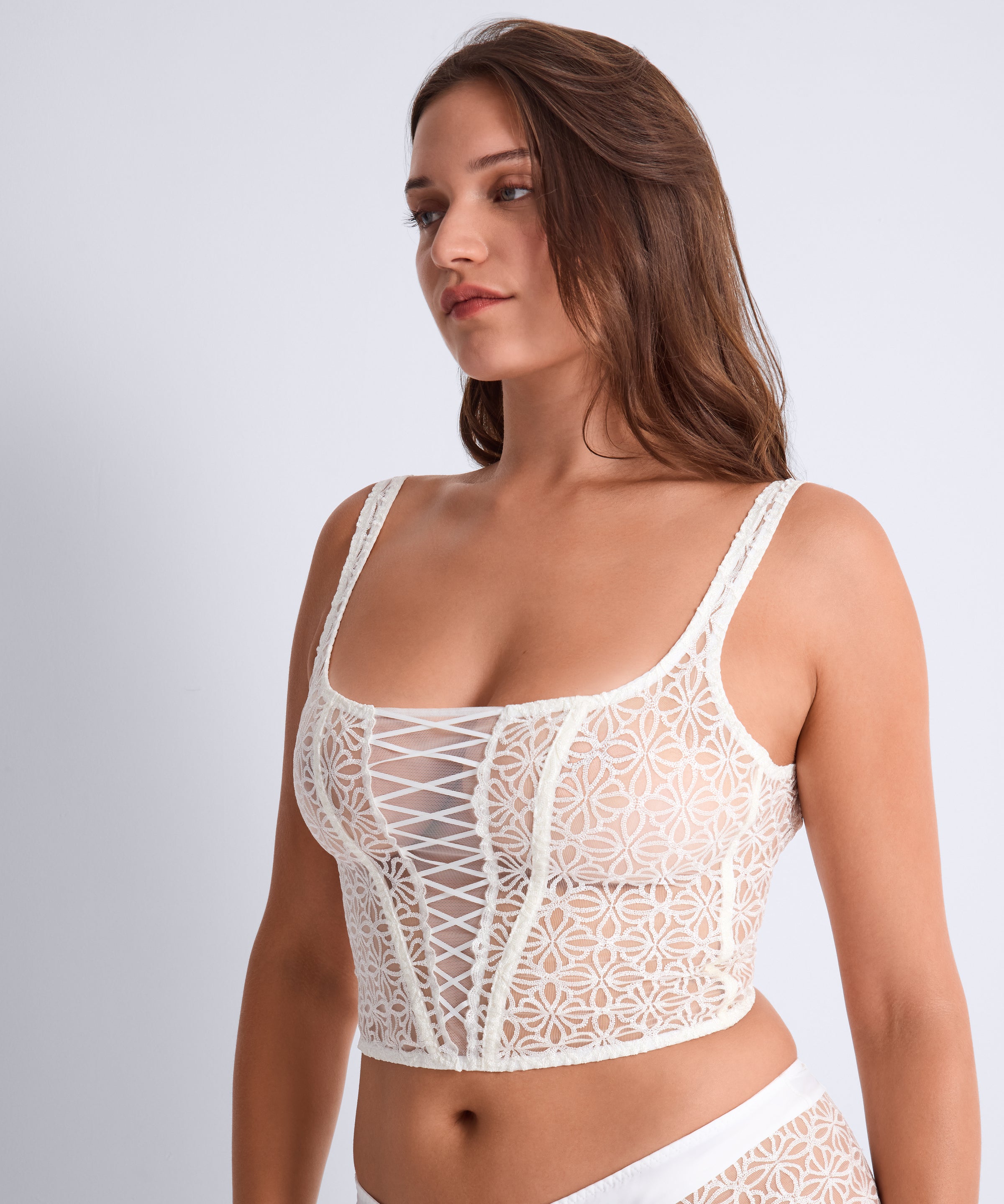 Secret Memories Bustier Ivory