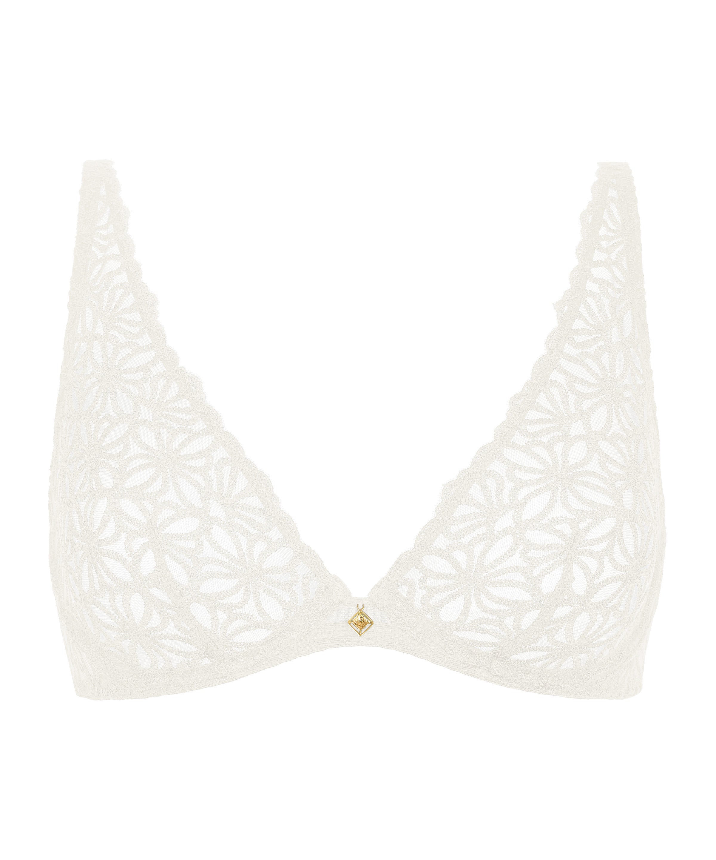 Secret Memories Soutien-gorge Triangle avec armatures Ivory
