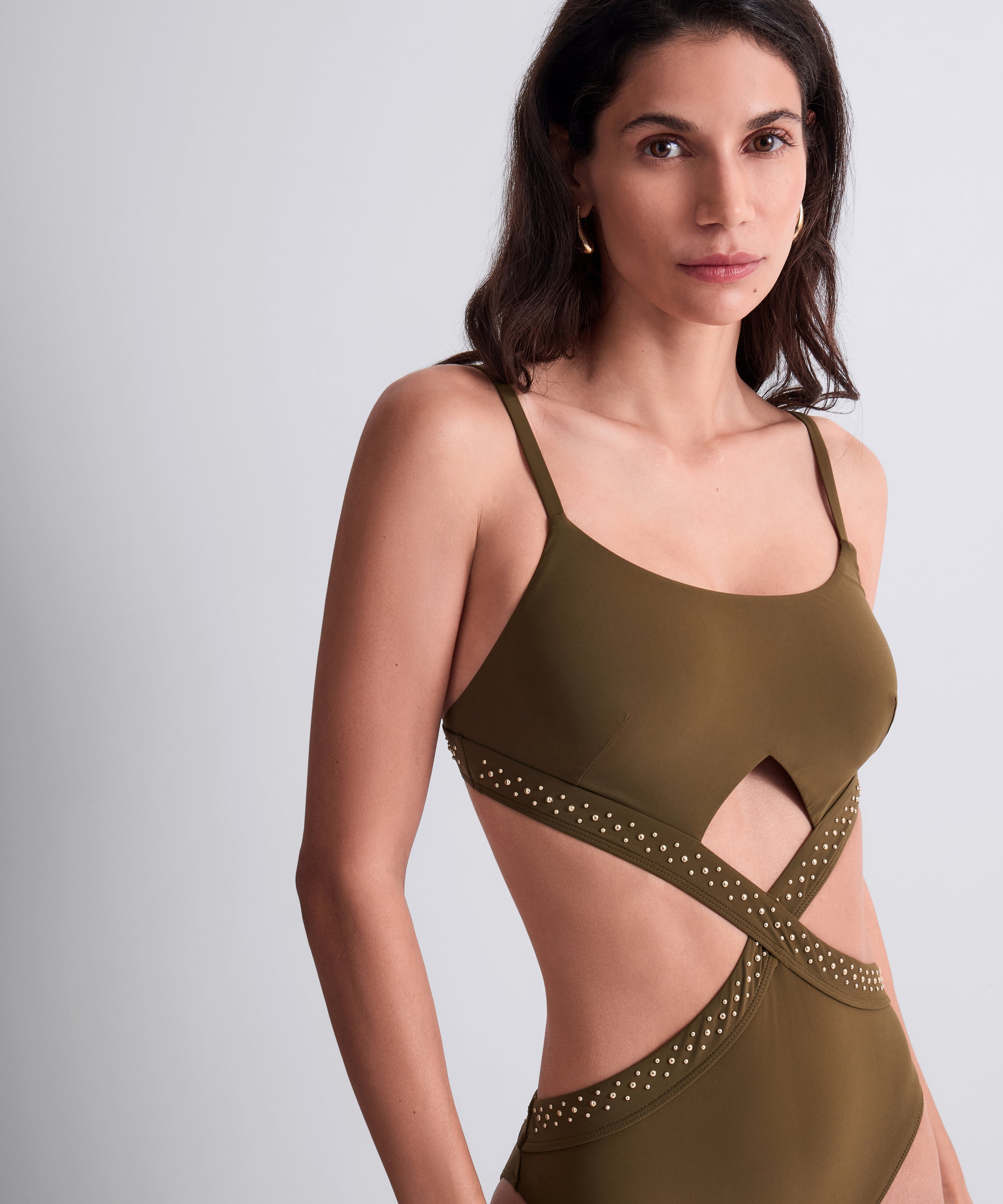 Summer Stars Trikini Khaki