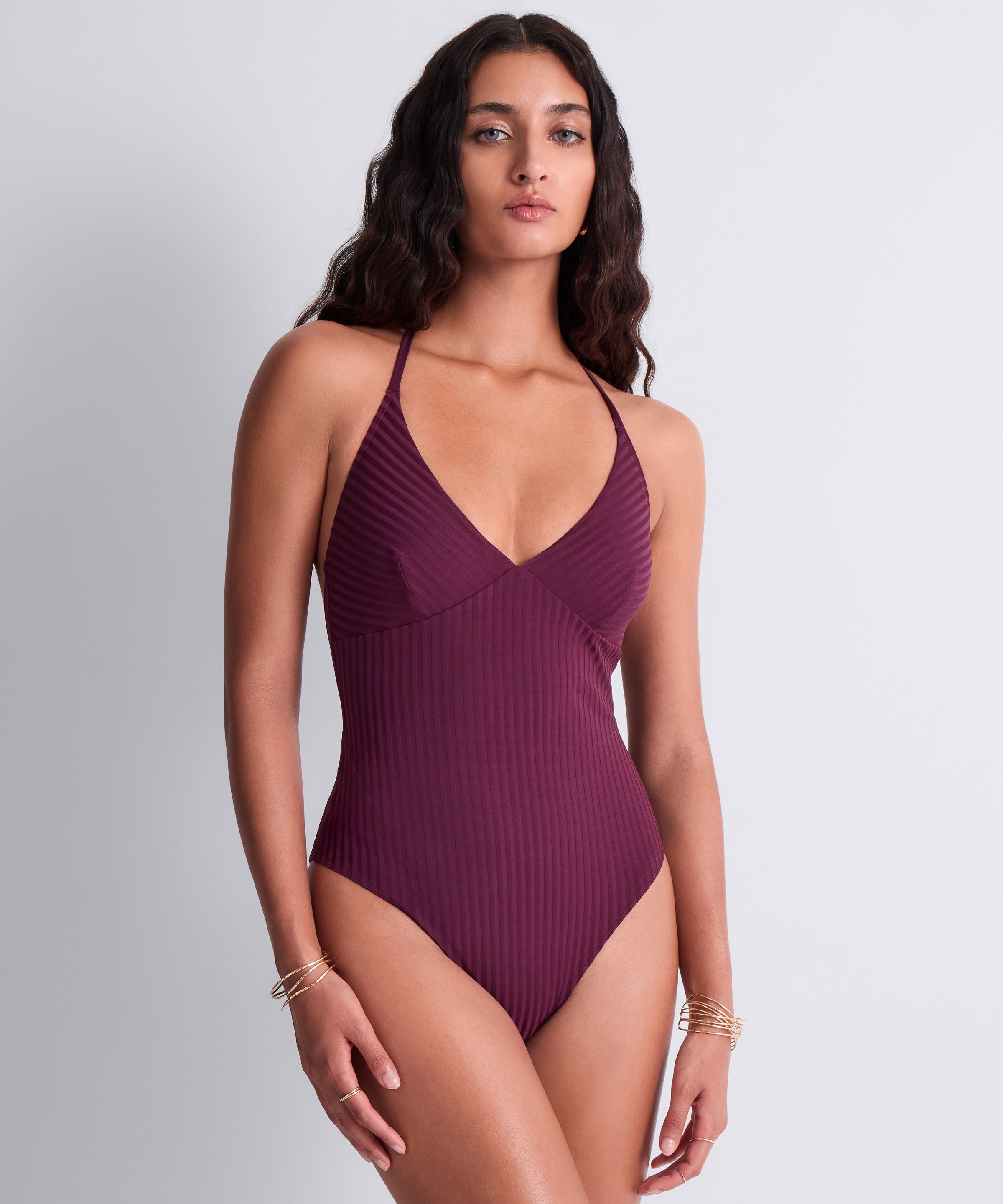 Sun Pop Maillot de bain une pièce Açaï