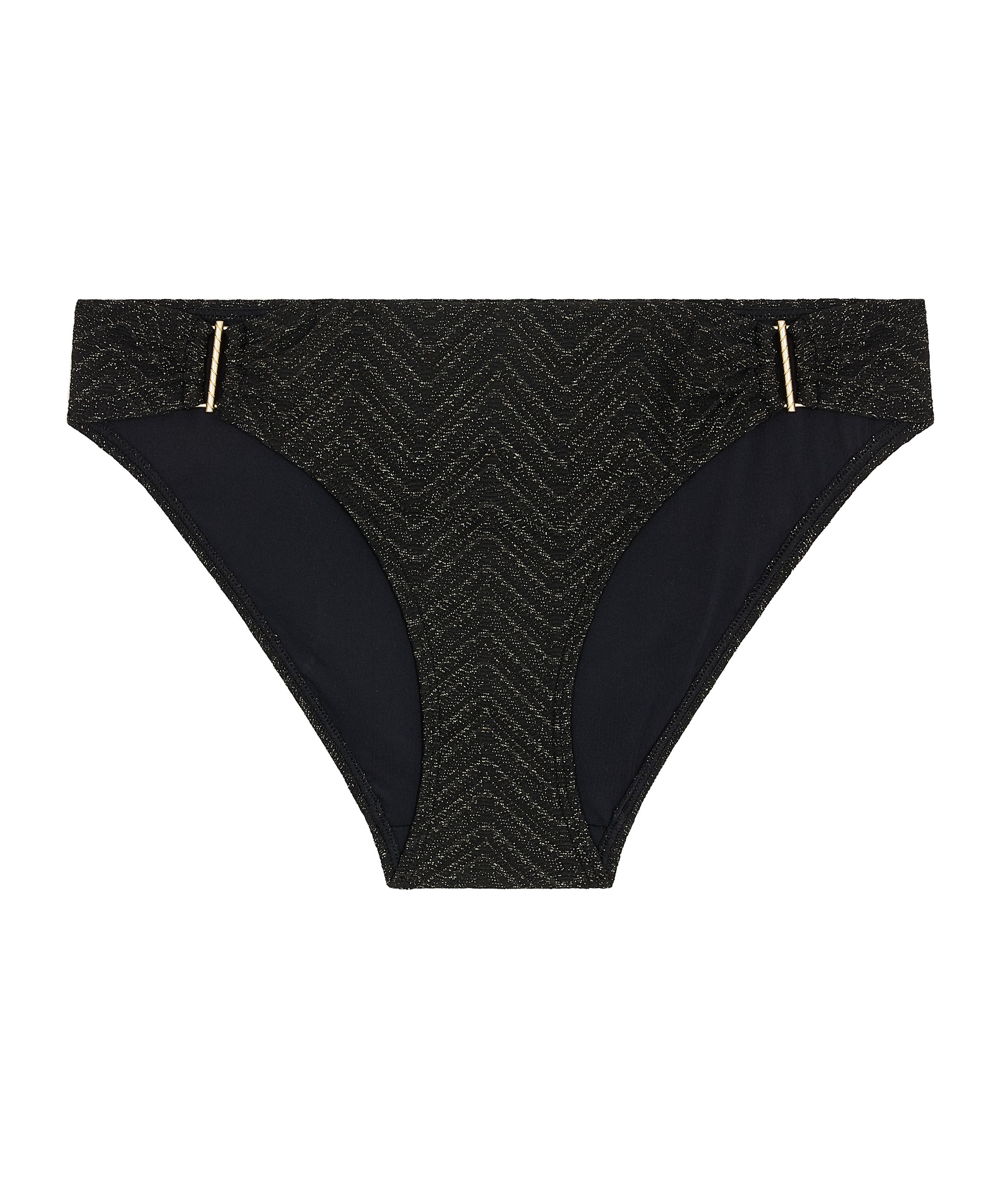 Golden Horizon Bas de maillot de bain brésilien Black