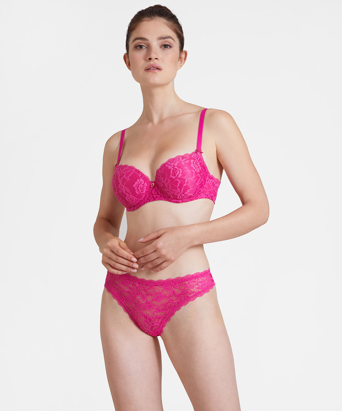 Rosessence Soutien-gorge Corbeille coques Fuchsia