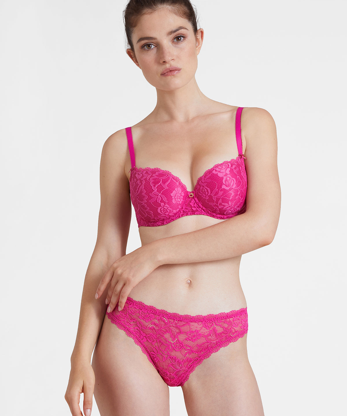 Rosessence Soutien-gorge Corbeille coques Fuchsia