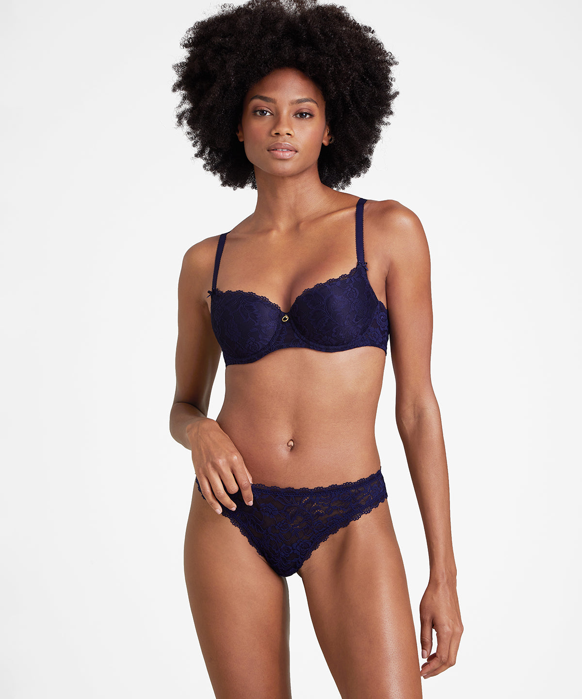 Rosessence Soutien-gorge Corbeille coques Bleu Nocturne