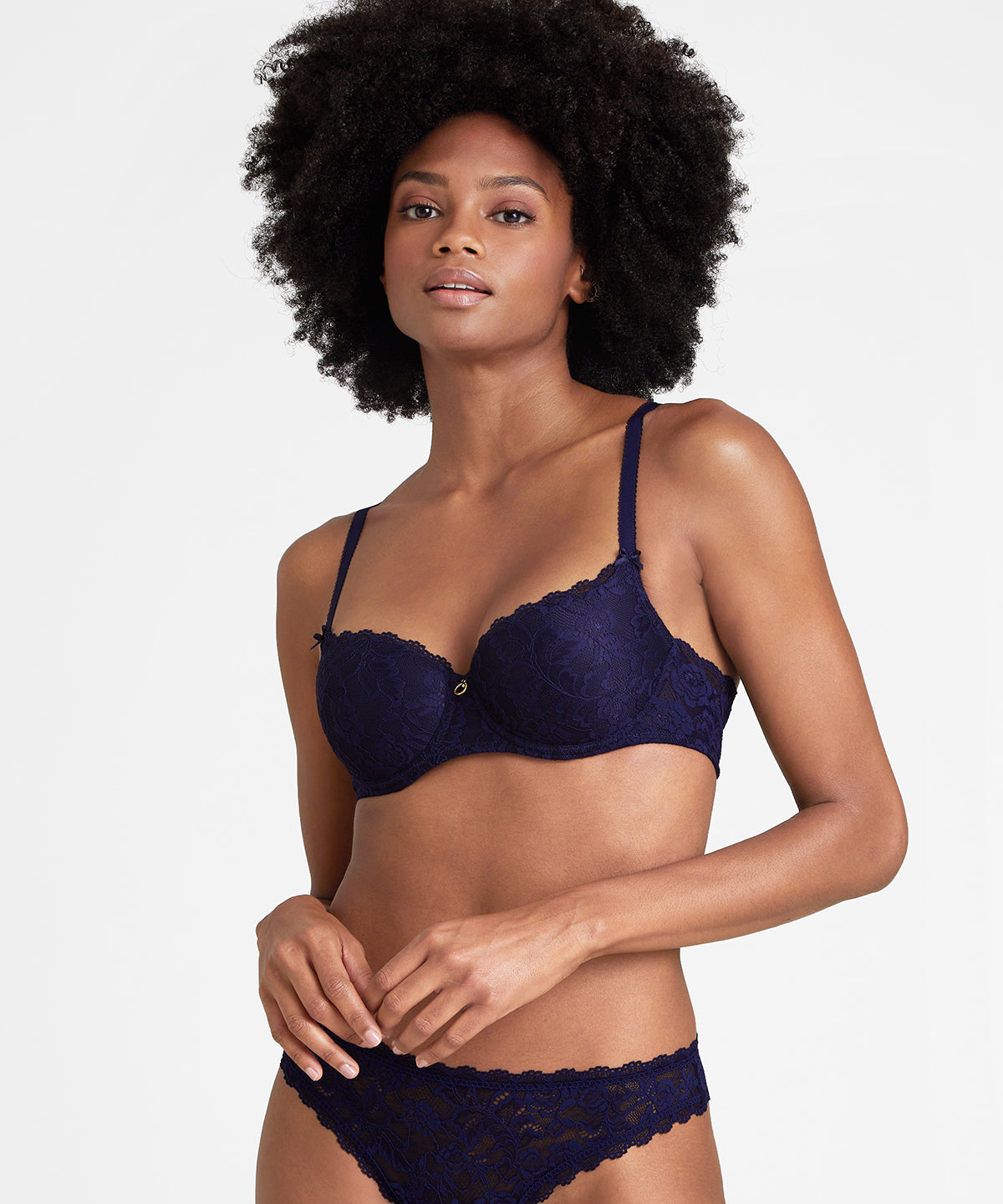 Rosessence Soutien-gorge Corbeille coques Bleu Nocturne