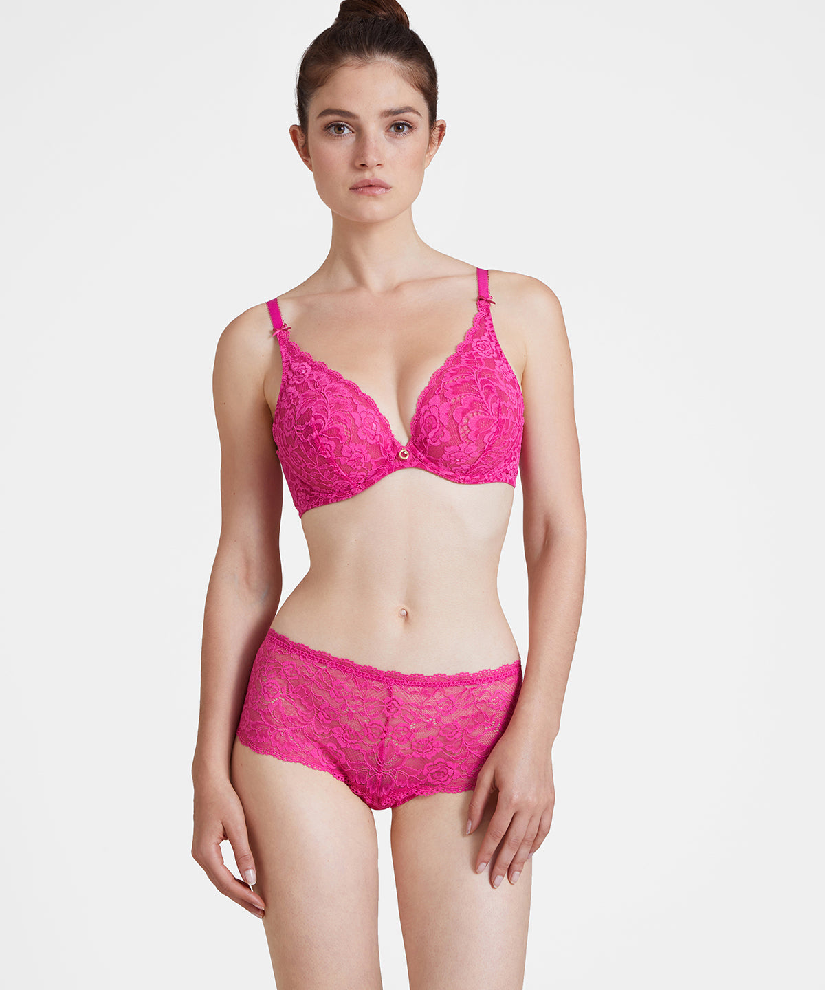 Rosessence Soutien-gorge Triangle avec armatures Fuchsia