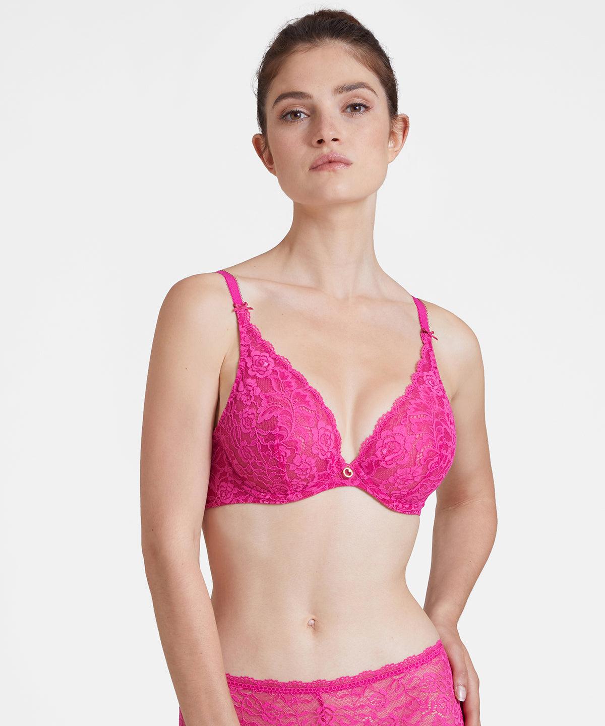 Rosessence Soutien-gorge Triangle avec armatures Fuchsia