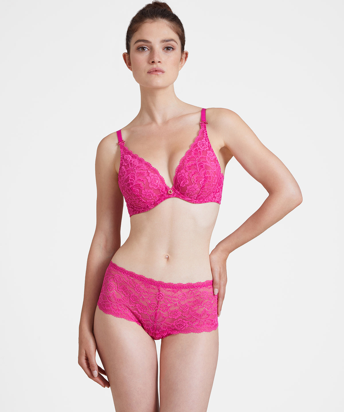 Rosessence Soutien-gorge Triangle avec armatures Fuchsia