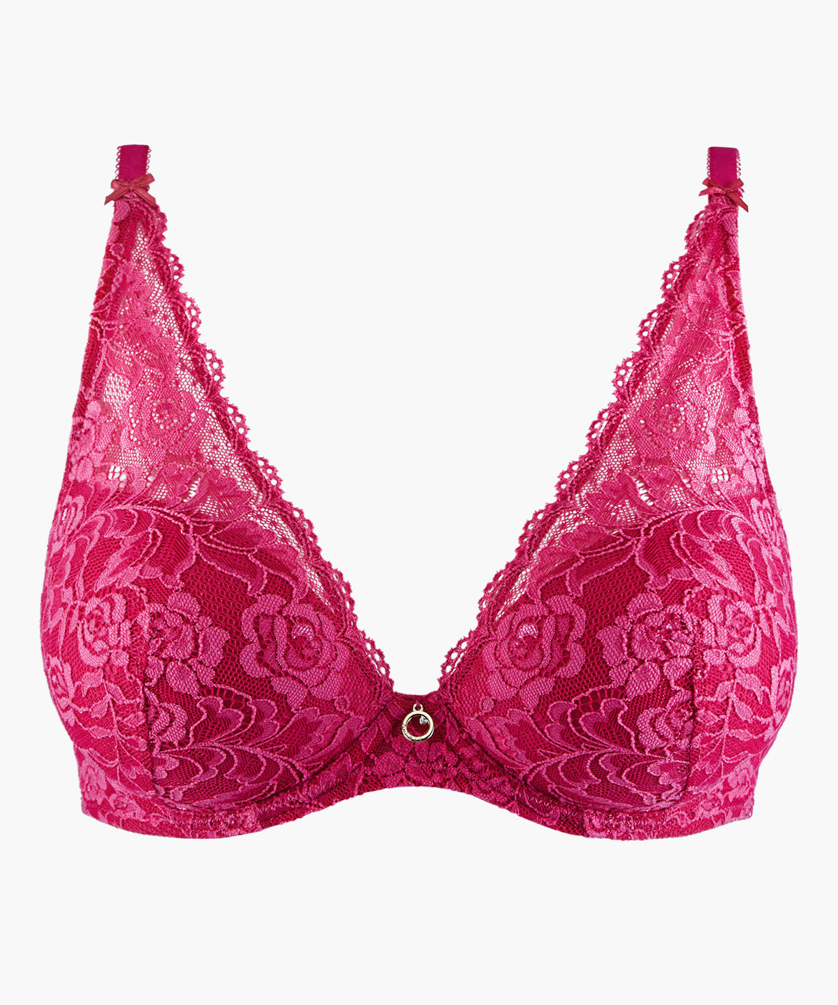 Rosessence Soutien-gorge Plunge foulard Fuchsia