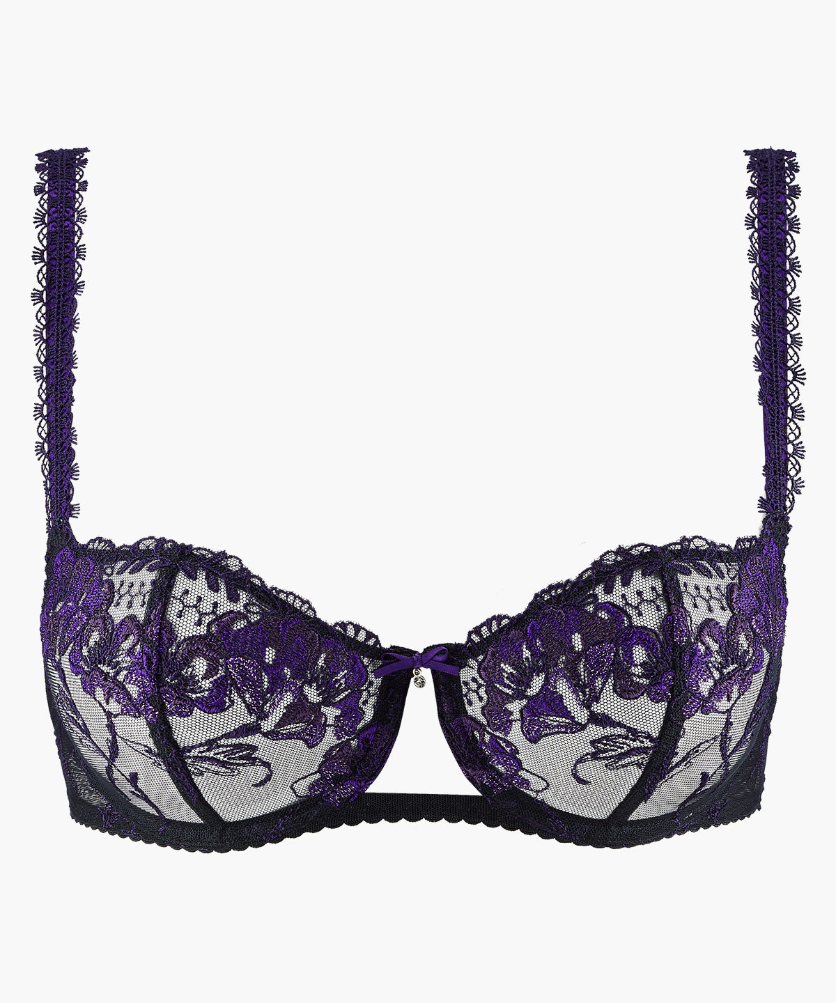 À Fleur de Toi Soutien-gorge Corbeille avec armatures Dark Orchid