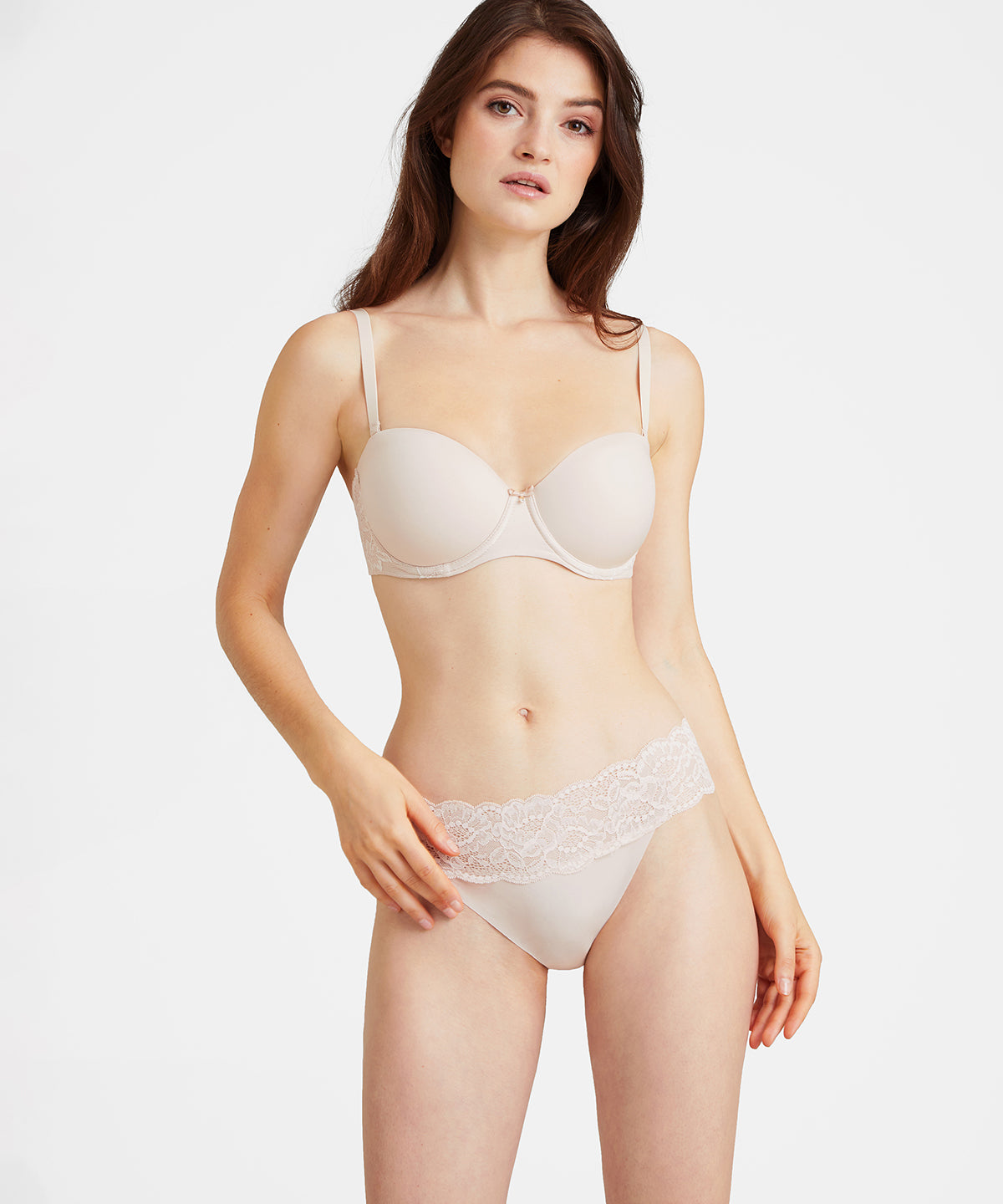 Sweetessence Soutien-gorge Bandeau coques Nude Skin