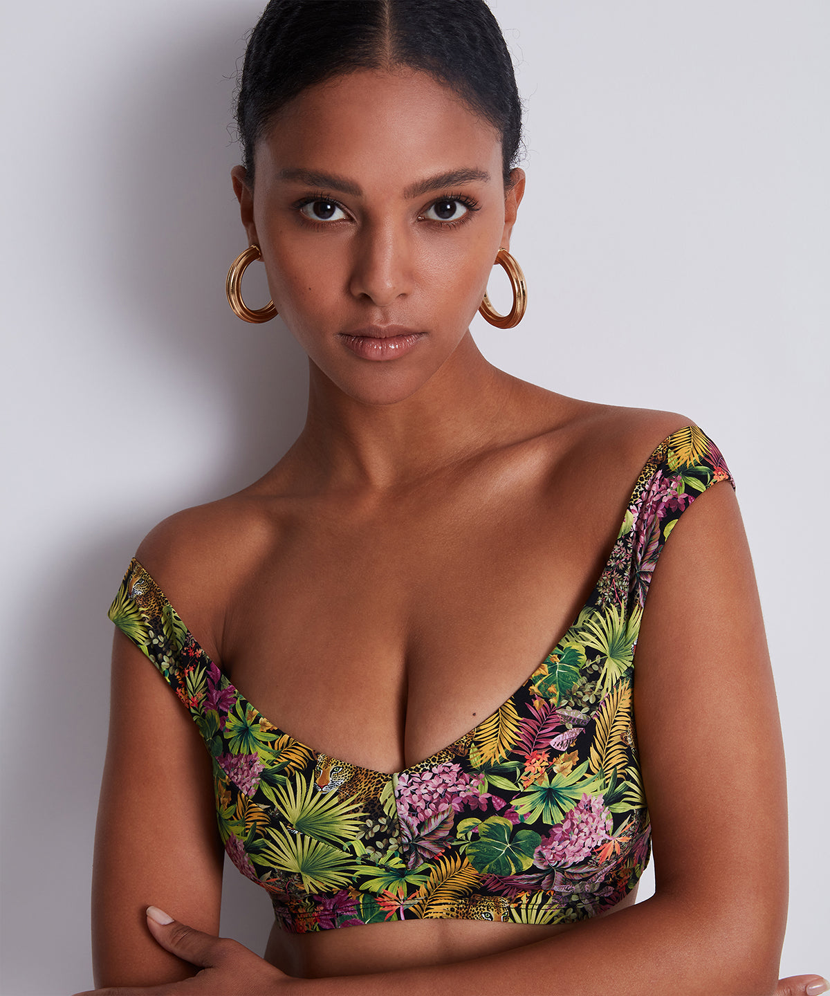 Exotic Fever Haut de maillot de bain Brassière Deep Forest