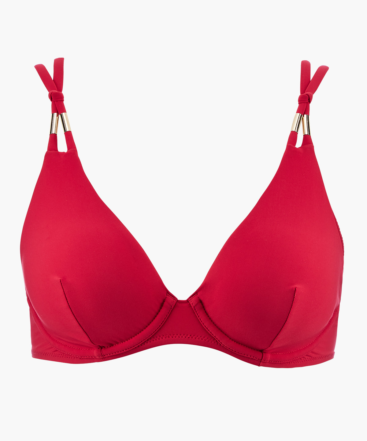 Beach Escape Haut de maillot de bain Triangle avec armatures Hibiscus