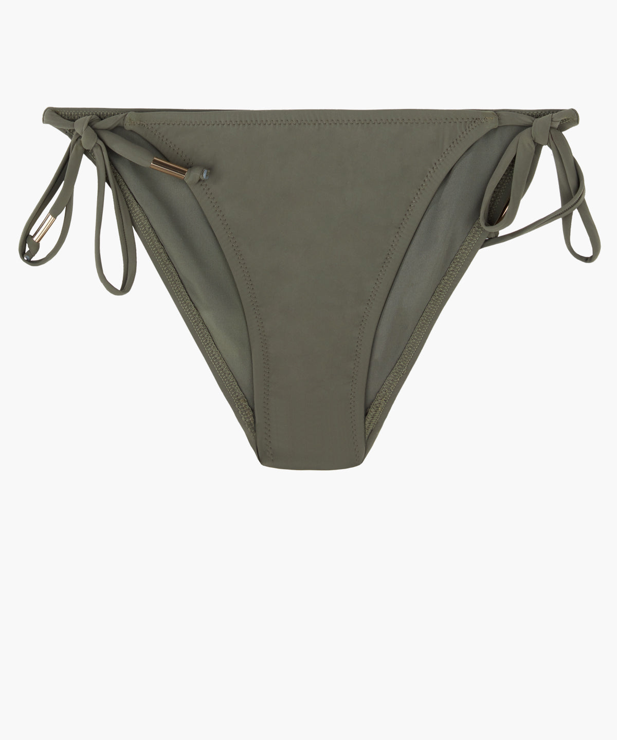 Beach Escape Bas de maillot de bain taille basse Kaki