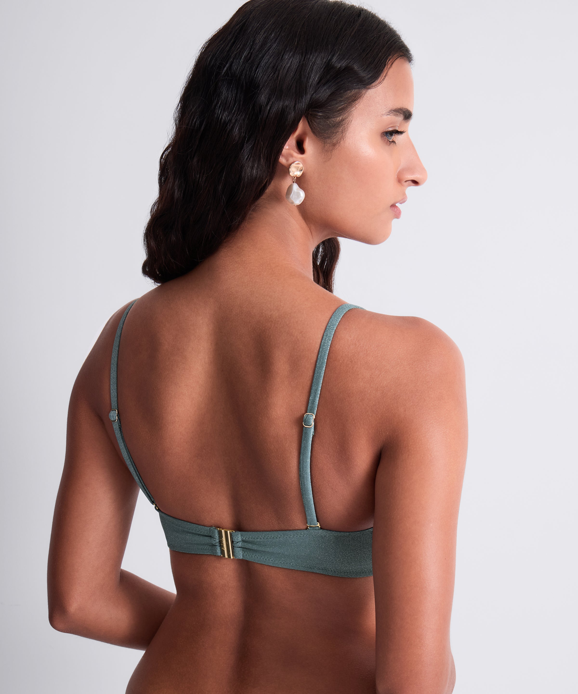 Summer Glow Haut de maillot de bain Bandeau souple Aqua